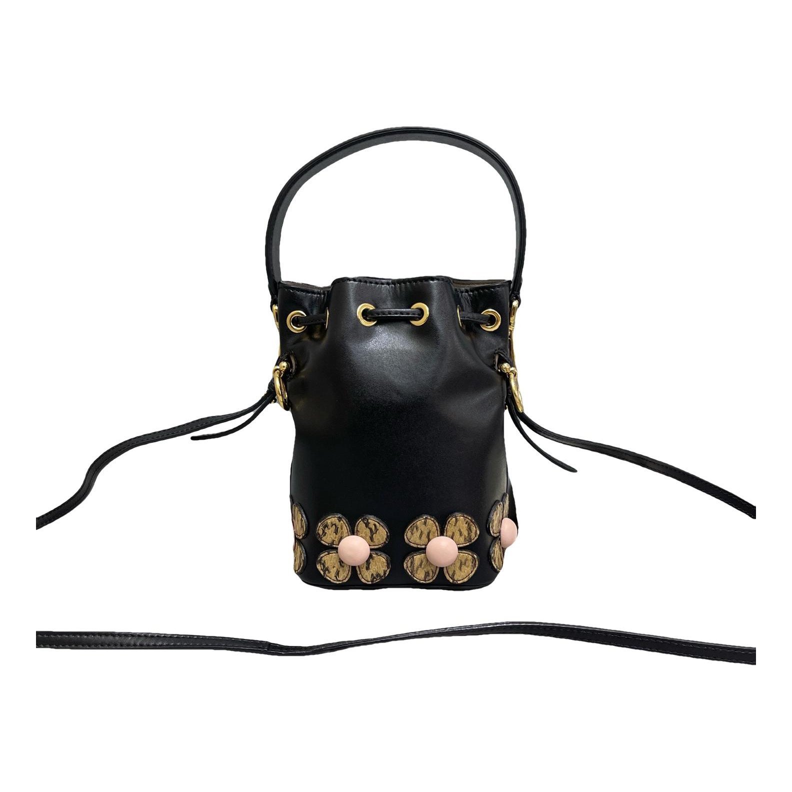 Mon Trésor leather crossbody bag