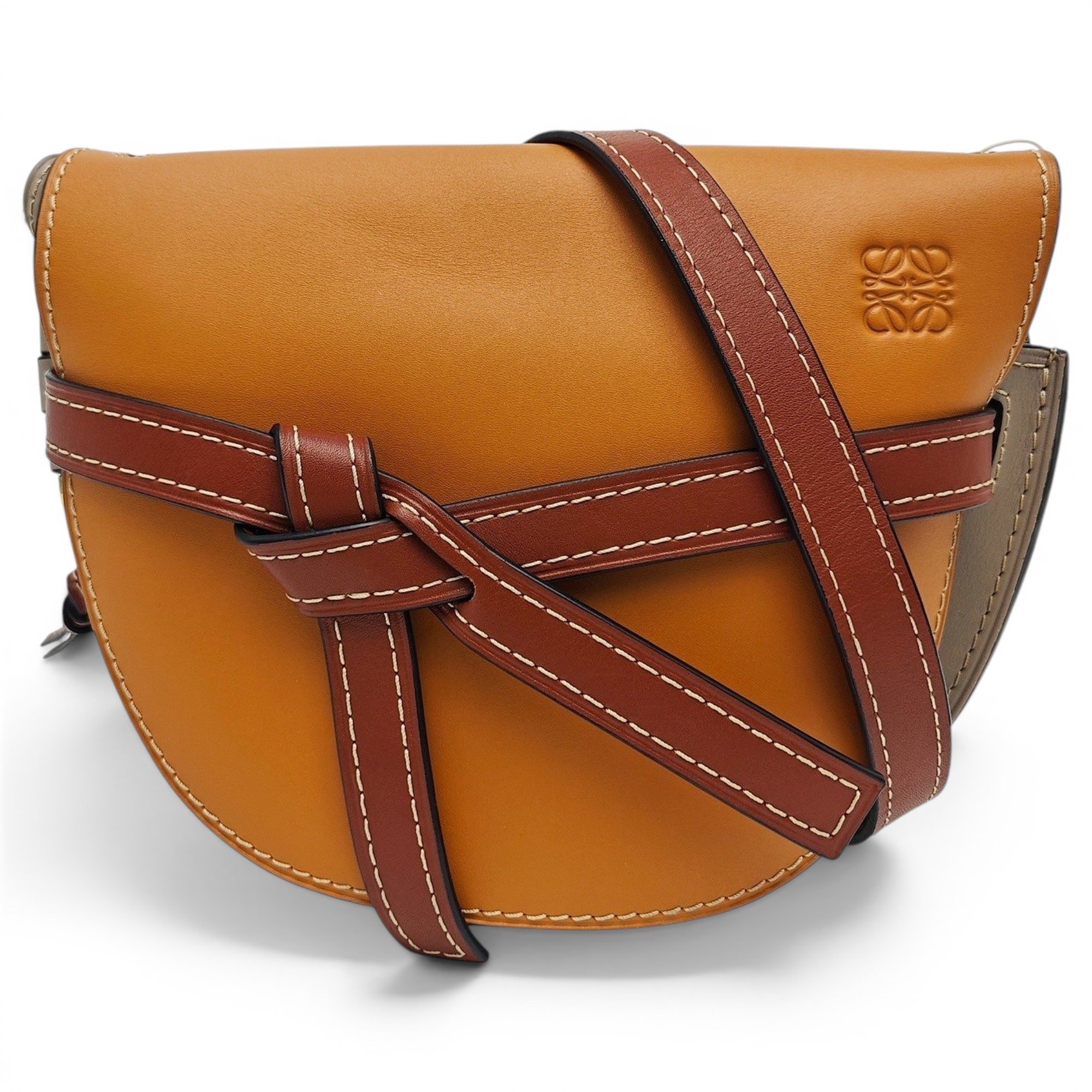 Gate leather handbag