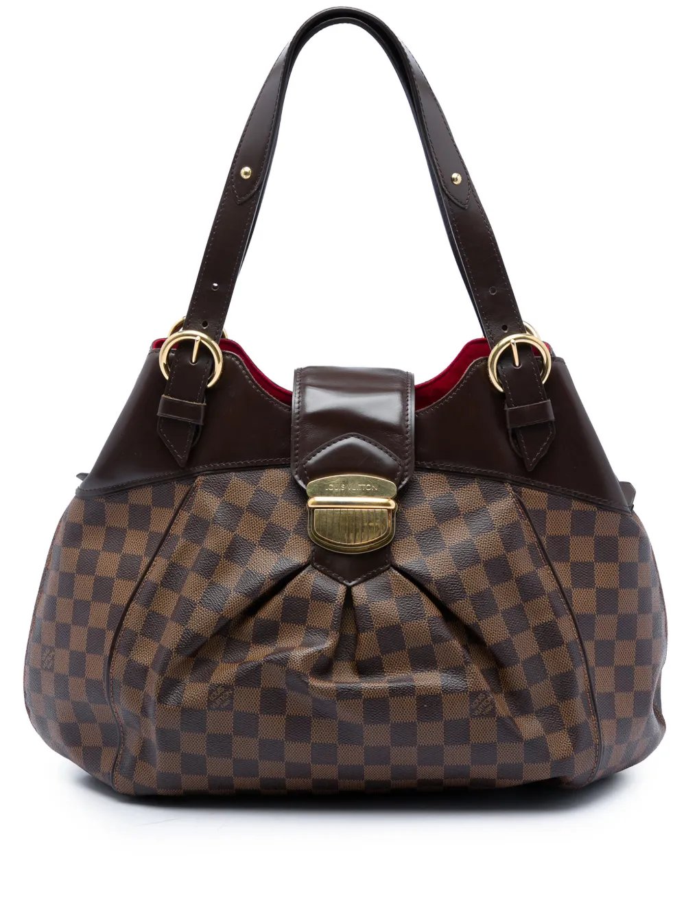 2010 Damier Ebene Sistina GM shoulder bag