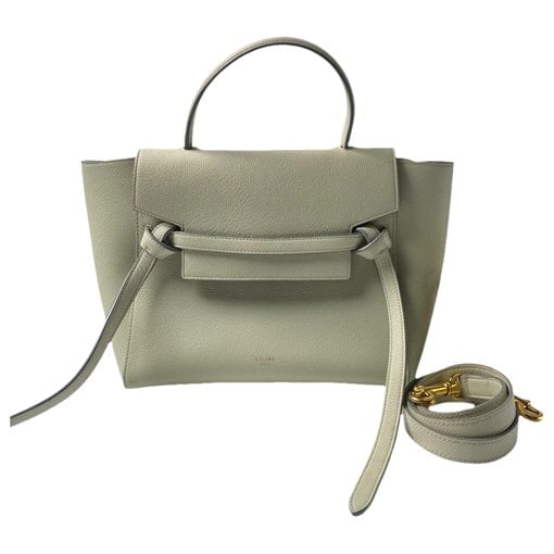 Belt leather handbag