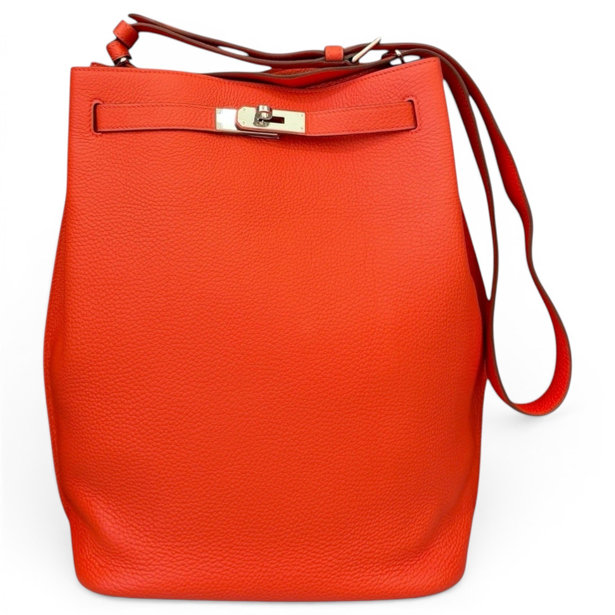 So Kelly pony-style calfskin handbag
