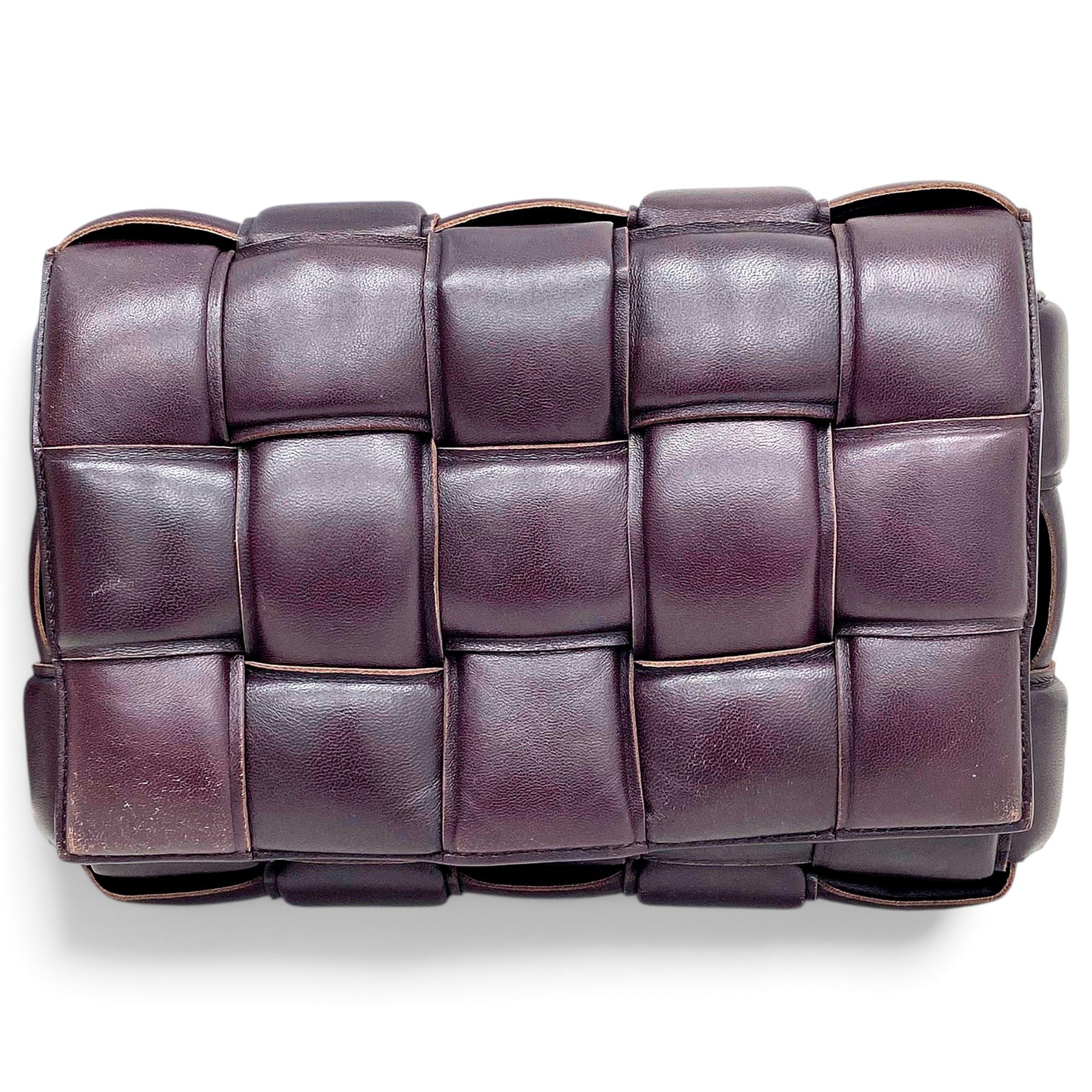Cassette Padded leather handbag