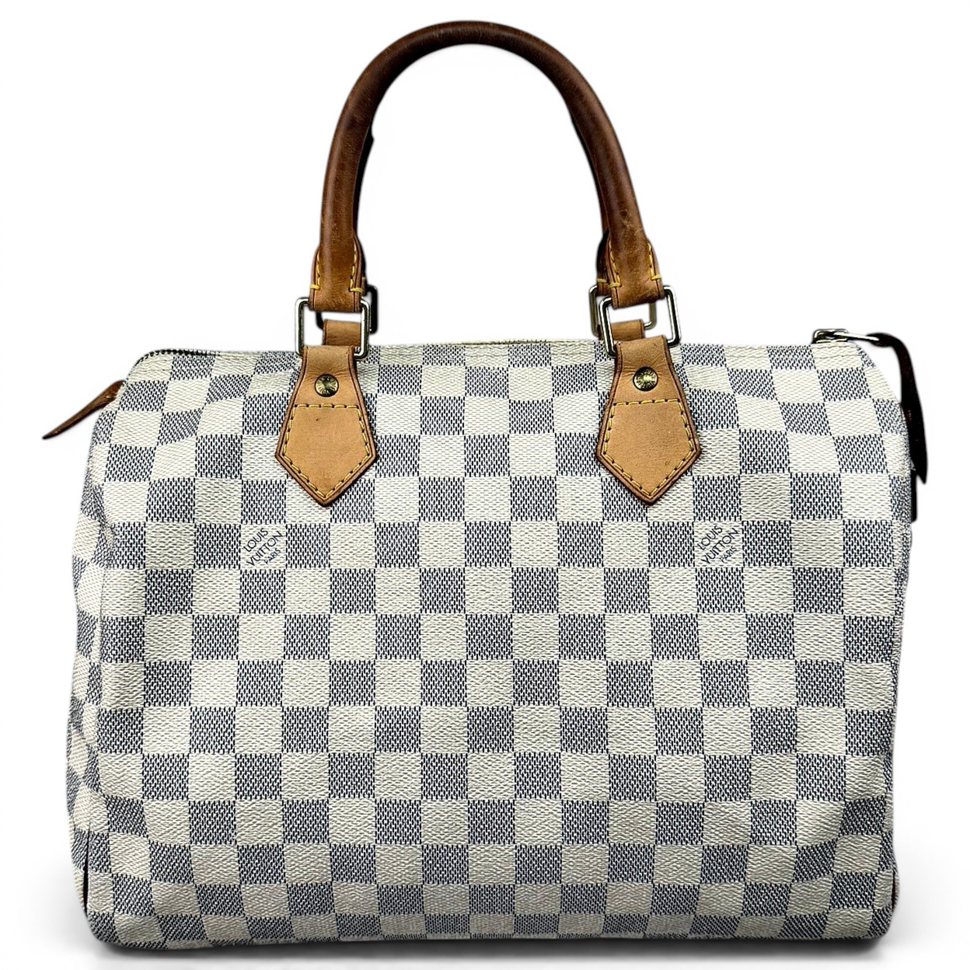 Speedy leather handbag