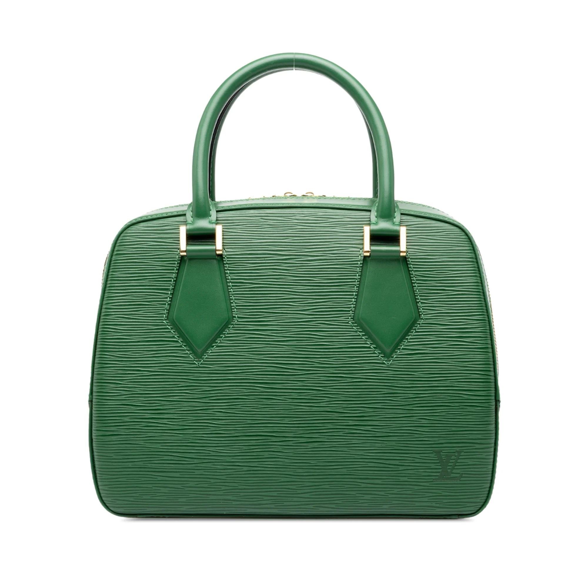Sablon leather handbag