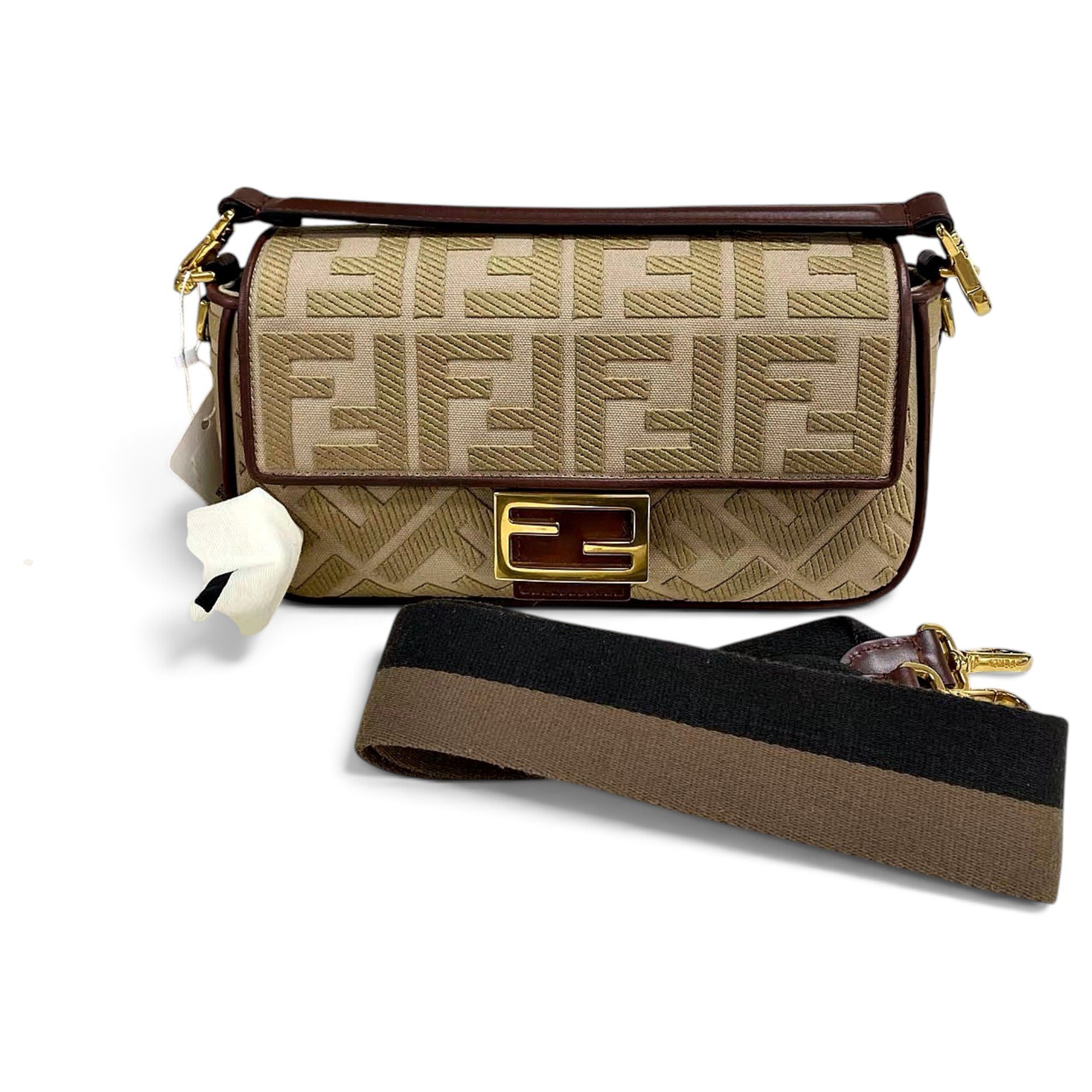 Baguette cloth handbag