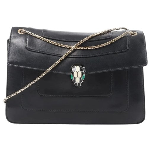 Bvlgari Serpenti leather crossbody bag