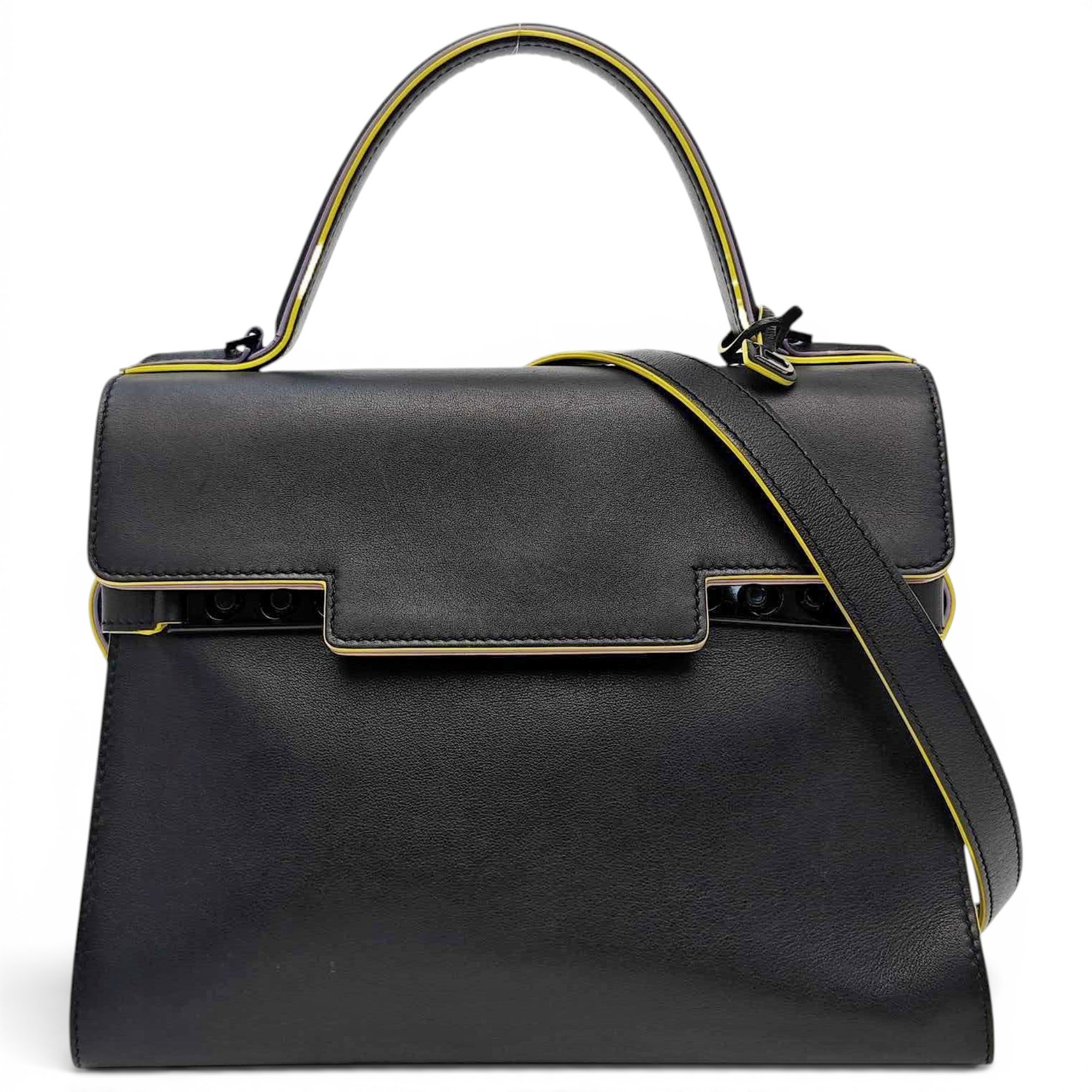 Tempête leather handbag