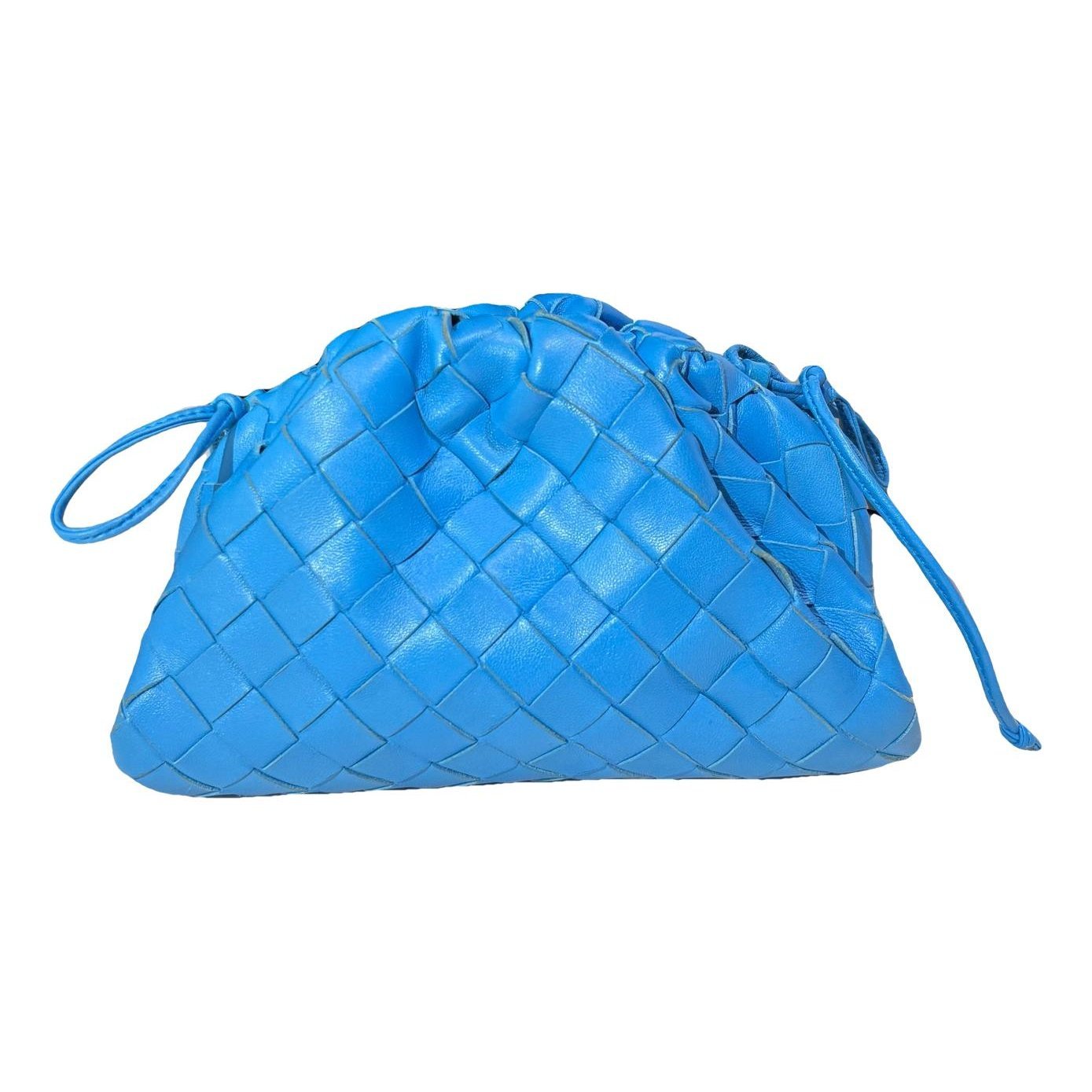 Pouch leather handbag