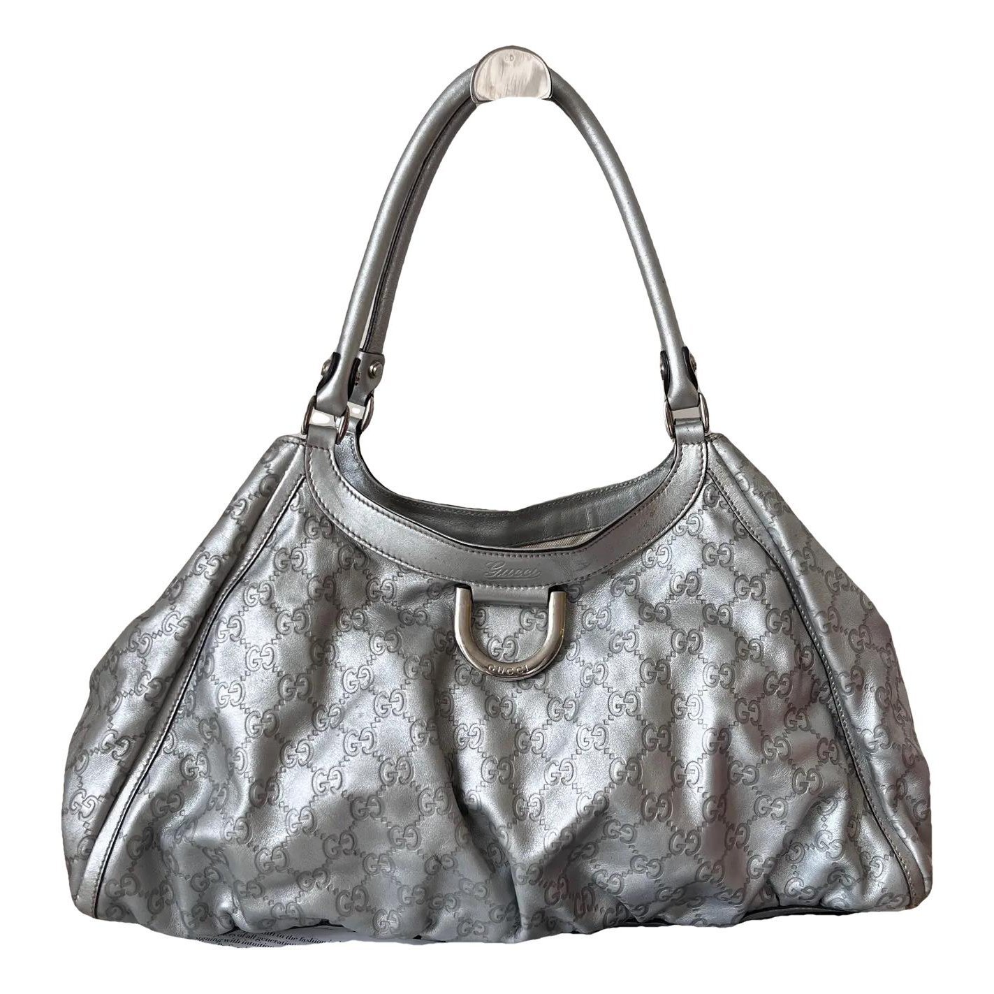 D-Ring leather handbag