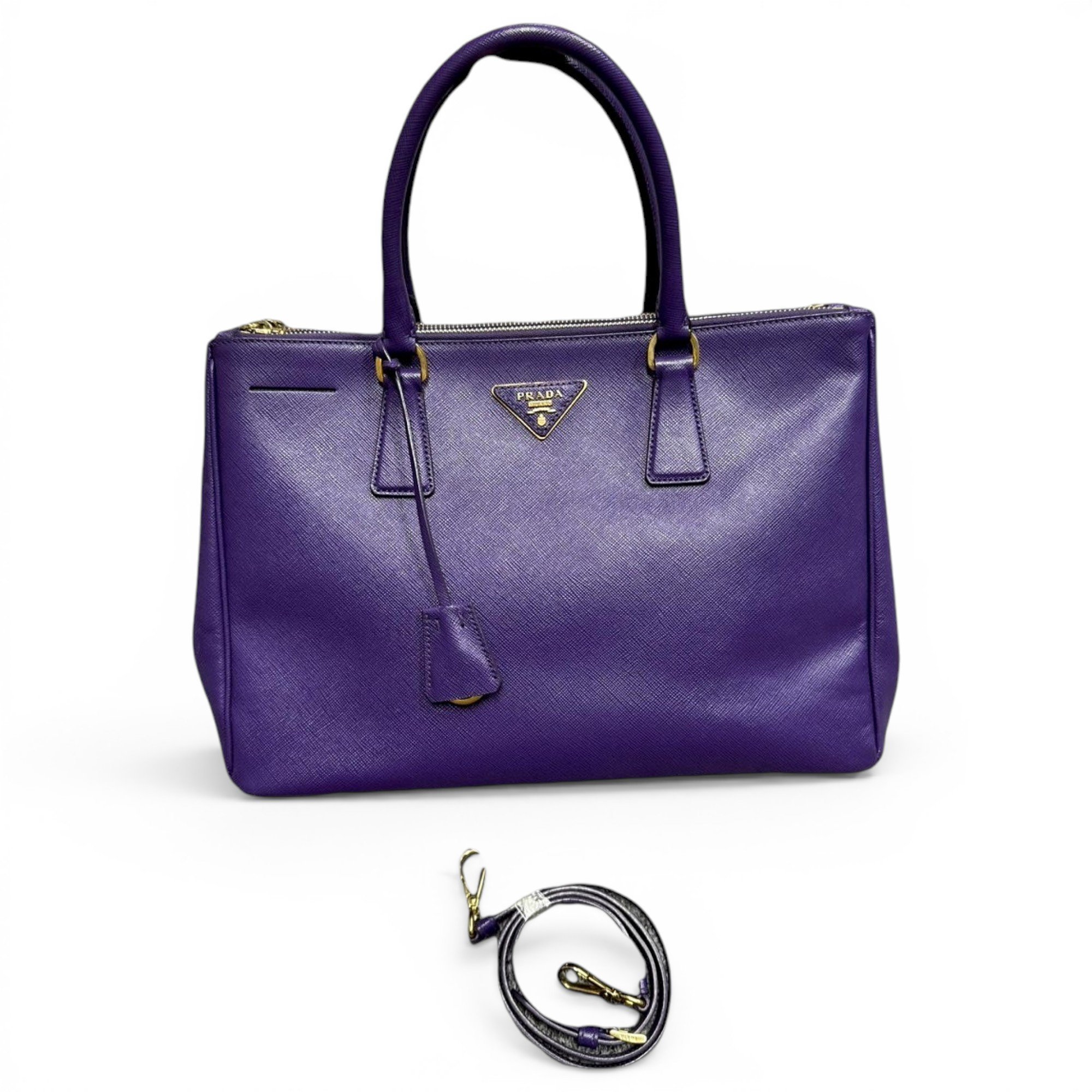 Galleria leather handbag