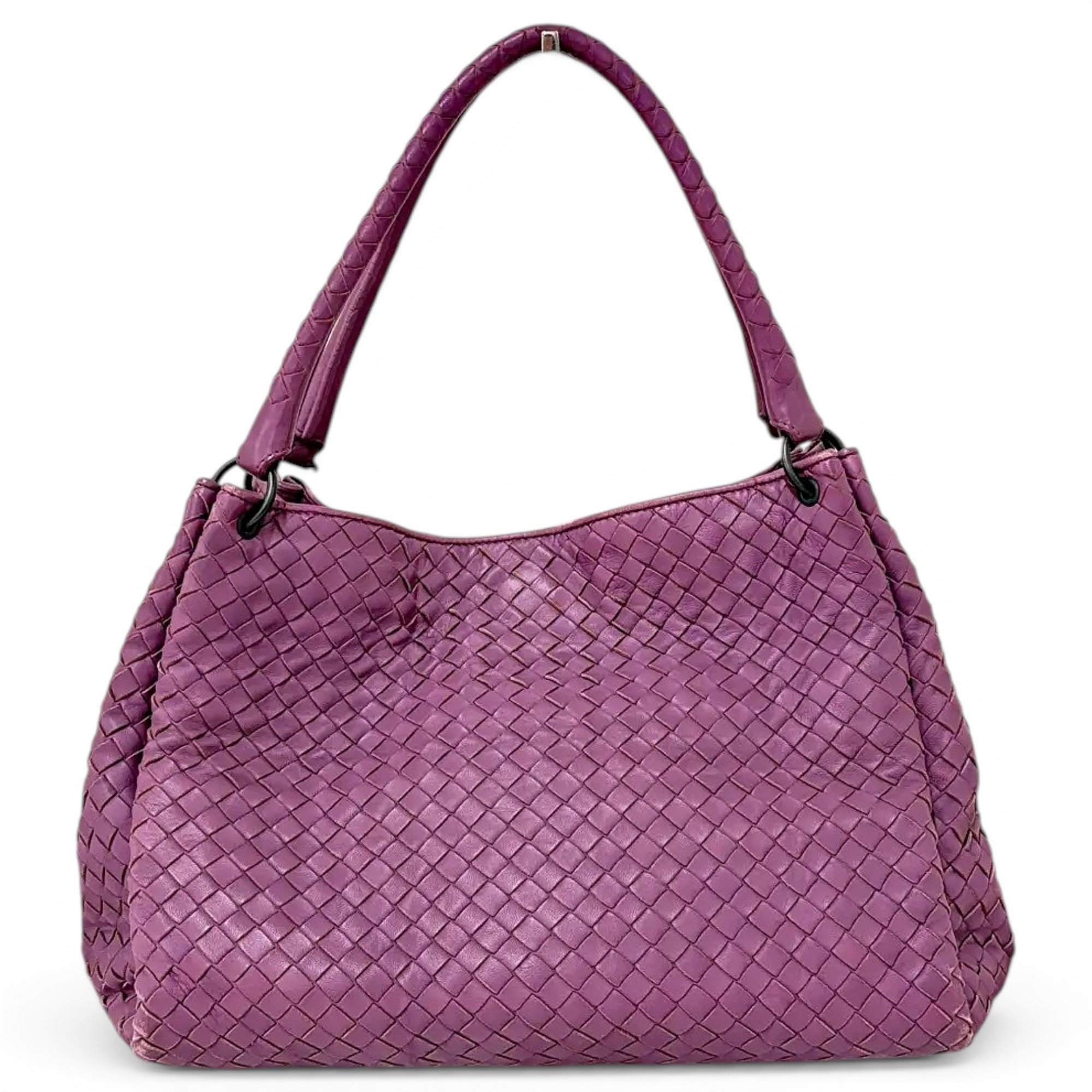 Parachute leather handbag
