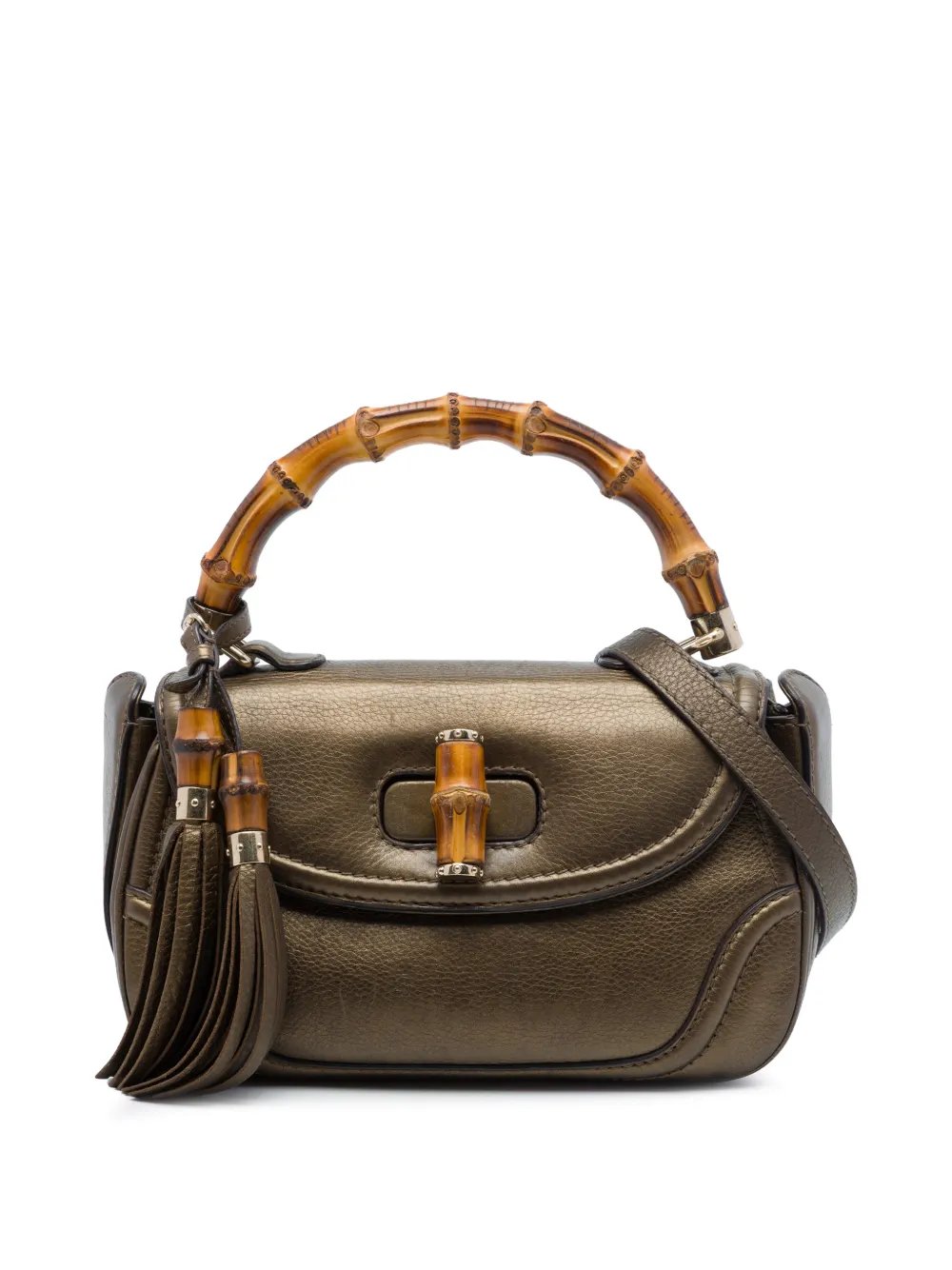 2016-2026 Medium Leather New Bamboo satchel