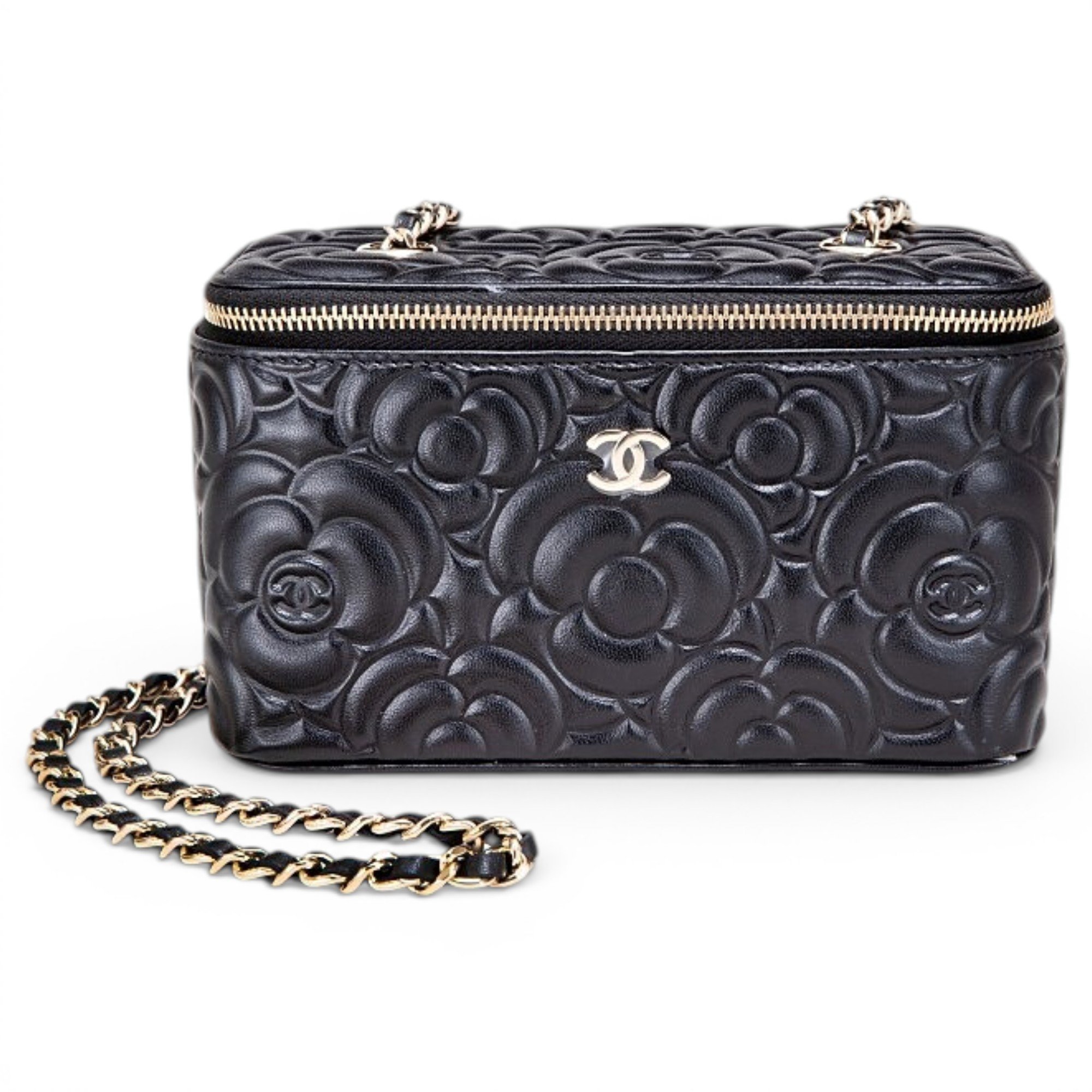 Vanity leather mini bag