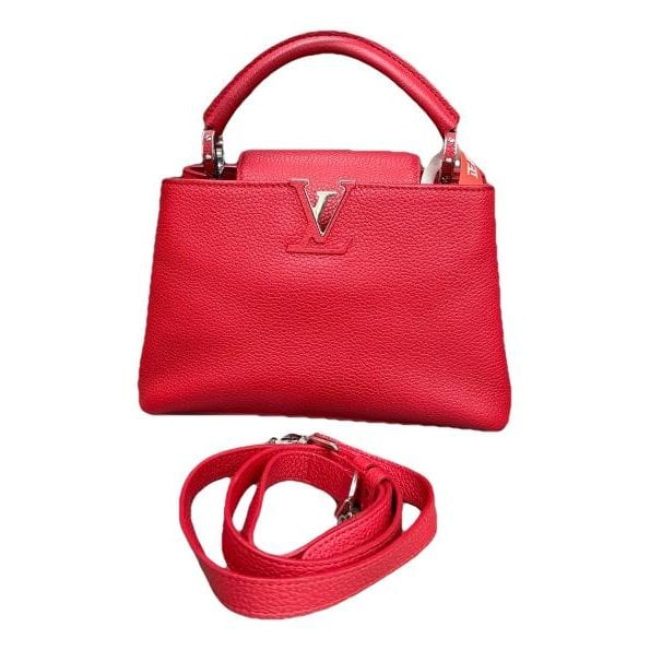 Capucines leather handbag