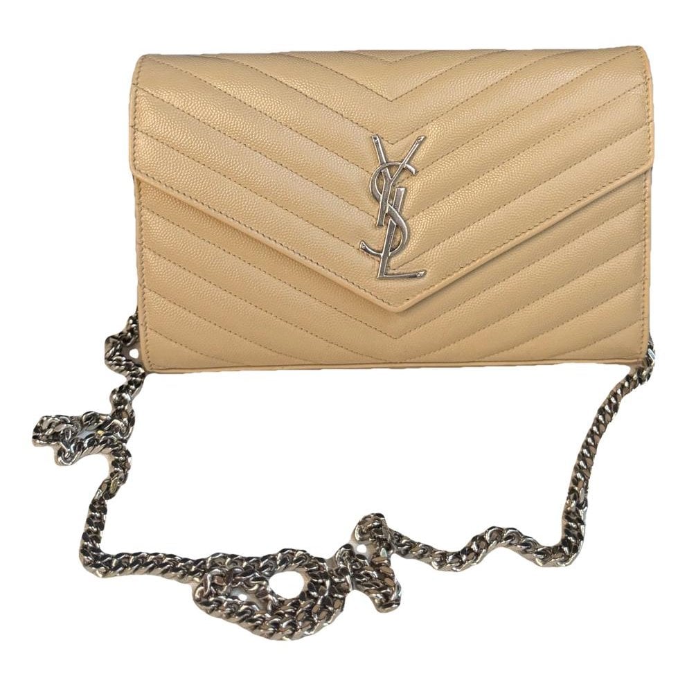 Portefeuille enveloppe leather handbag