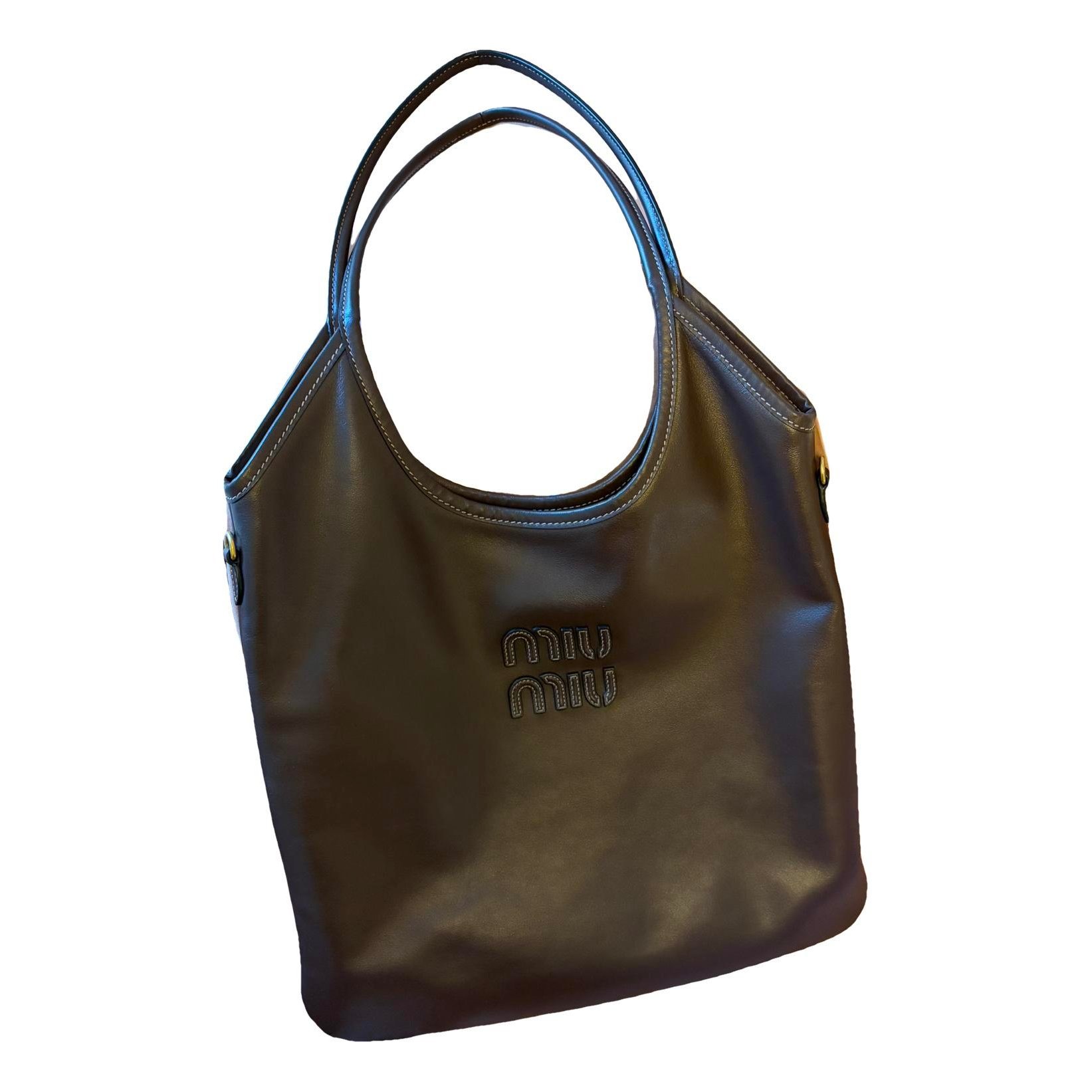 Ivy leather handbag