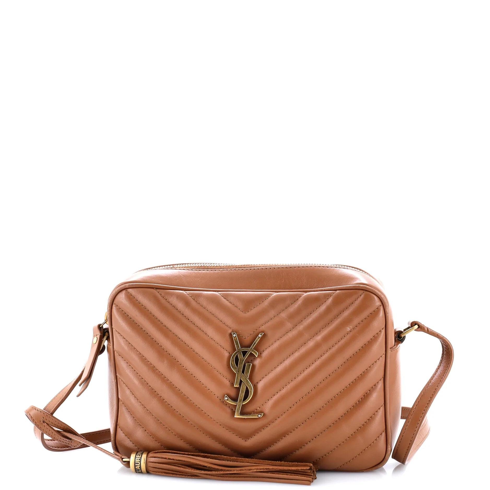 Lou leather crossbody bag