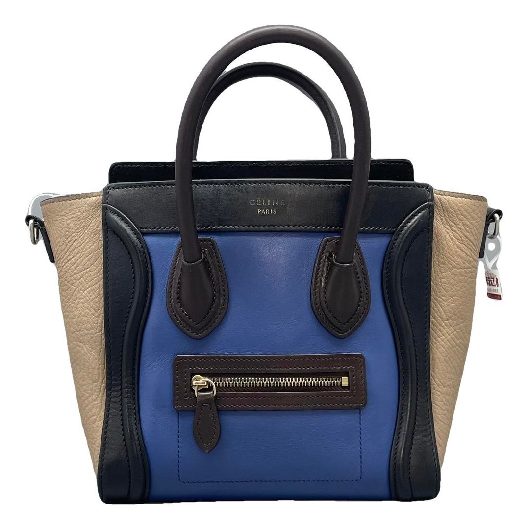 Nano Luggage leather handbag