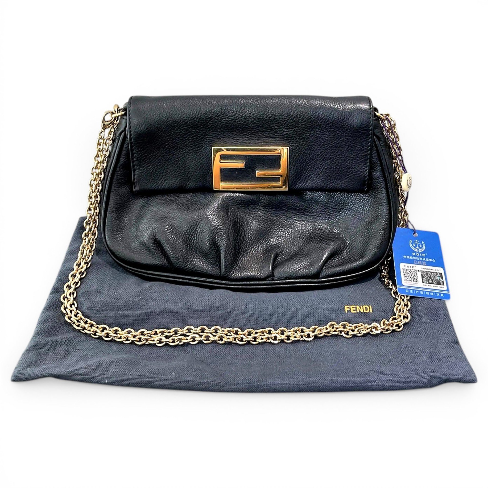 Leather crossbody bag