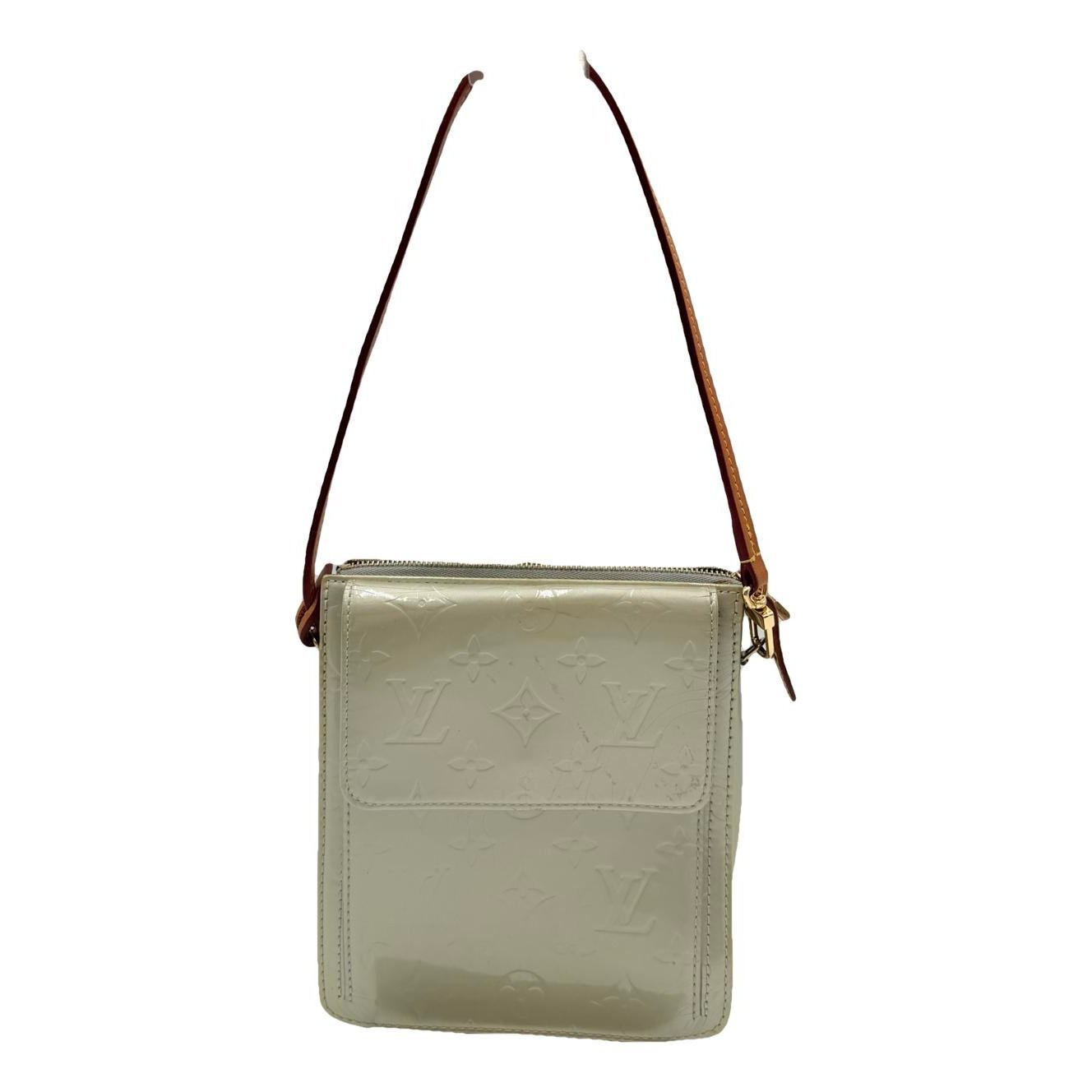 Patent leather handbag