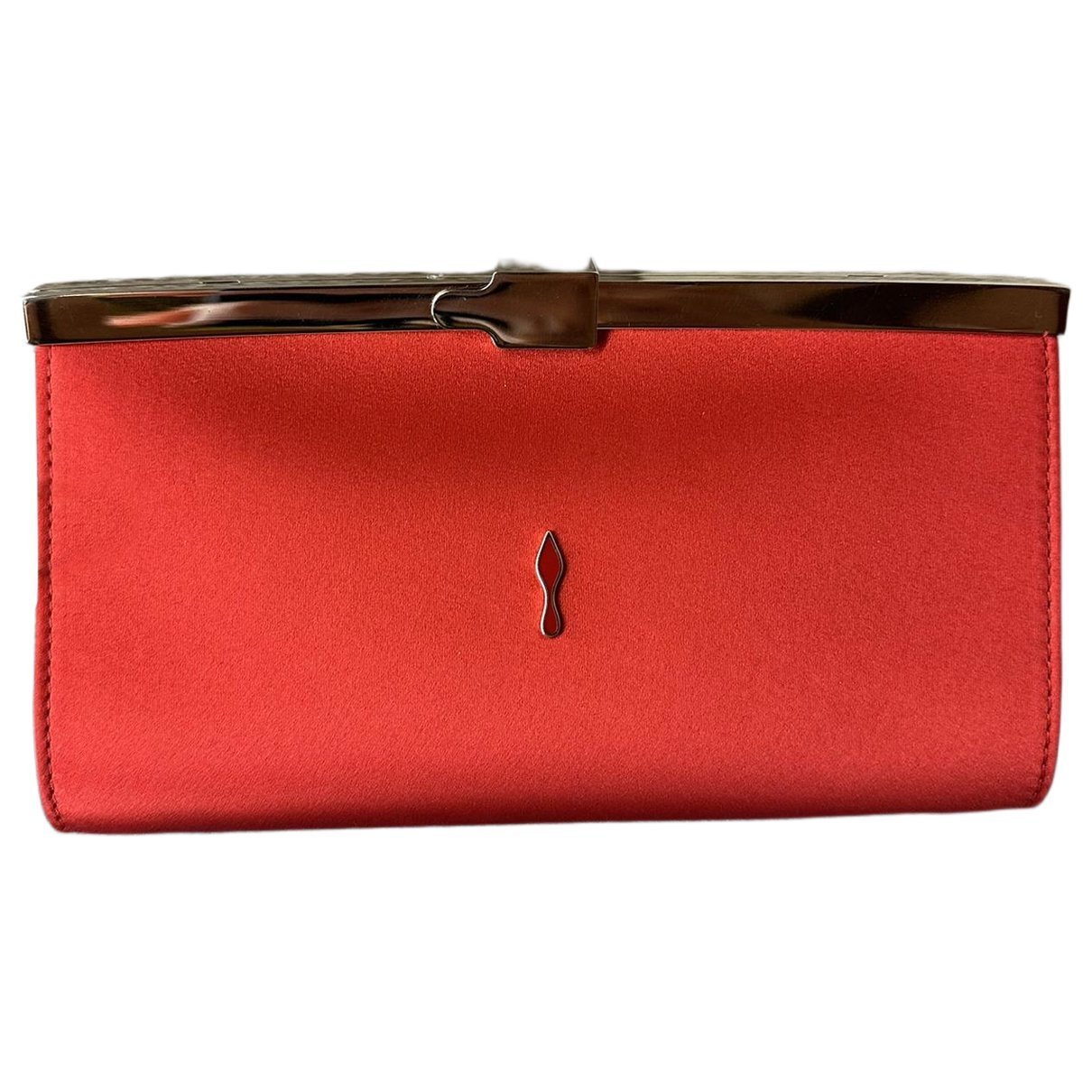 Silk clutch bag