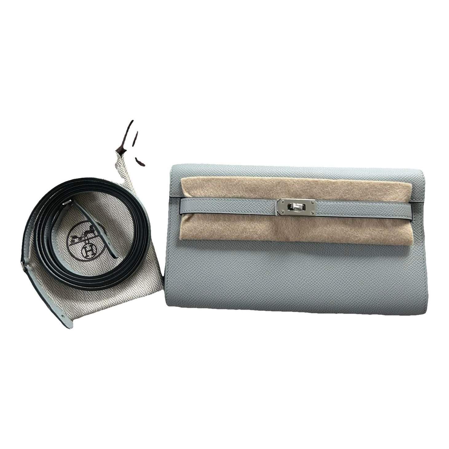 Kelly to go leather clutch bag