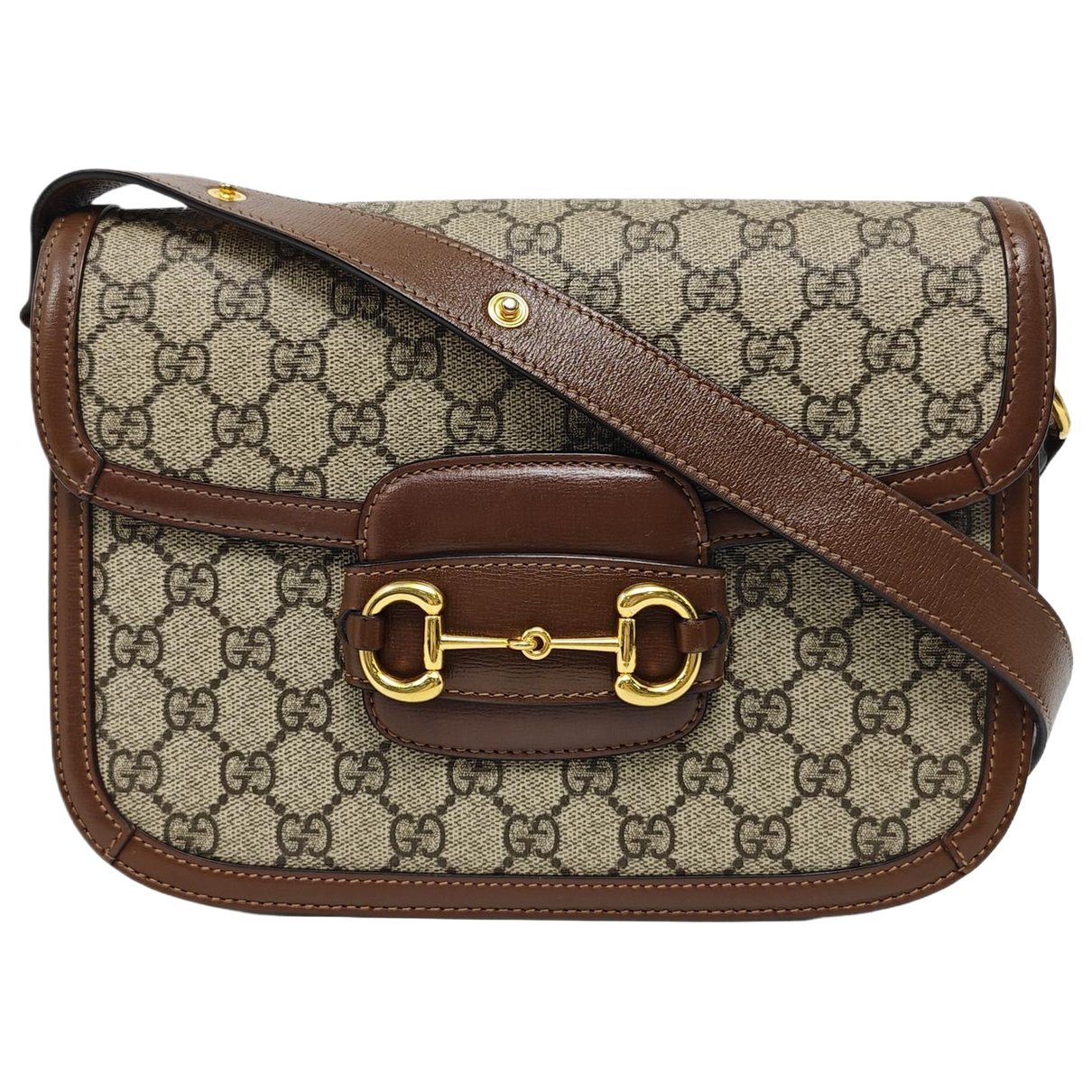 Handle Horsebit 1955 leather crossbody bag