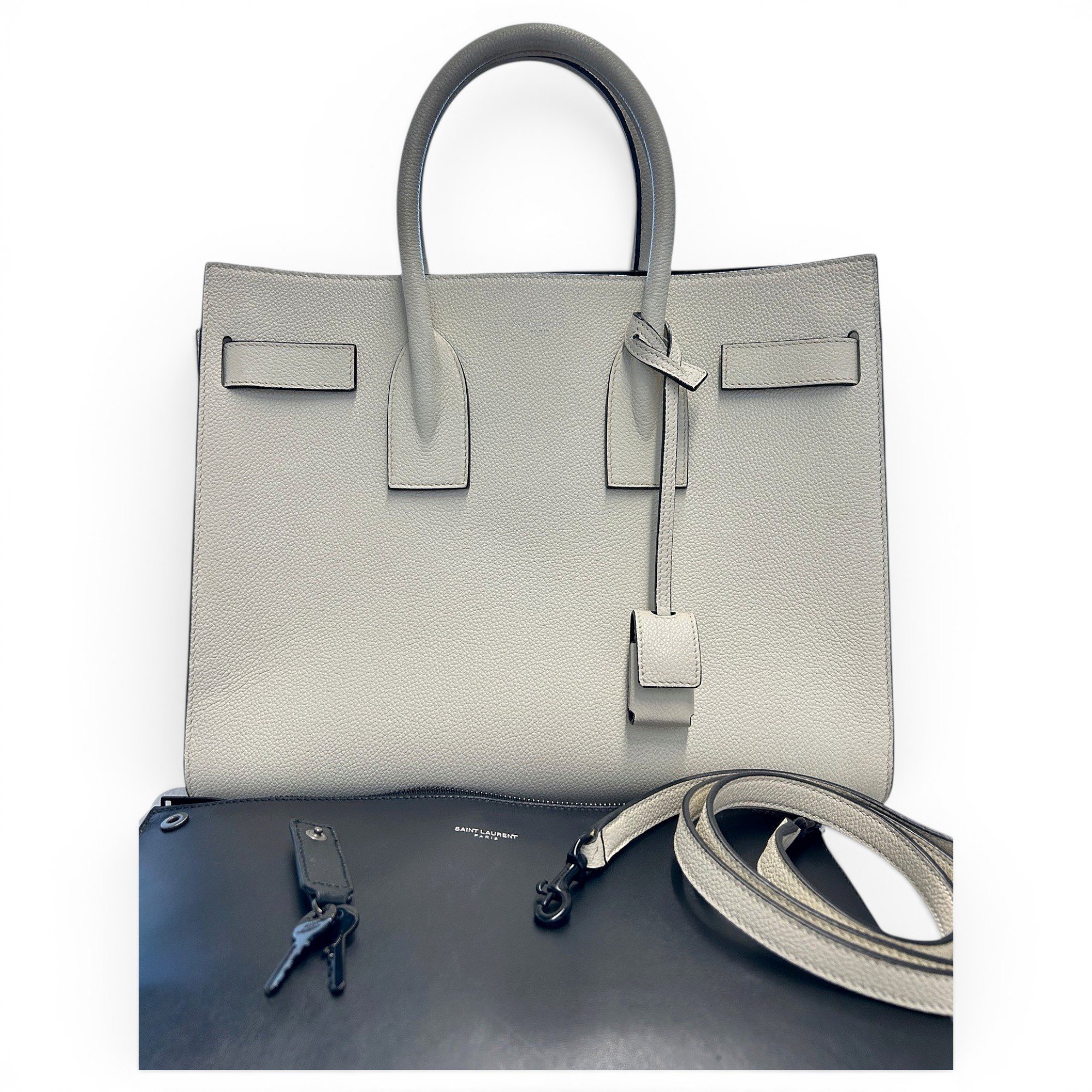Sac de Jour leather tote