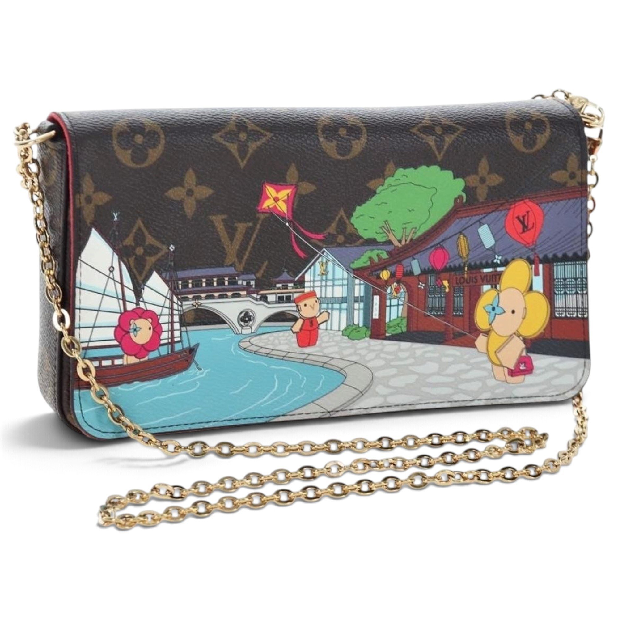 Vivienne leather handbag