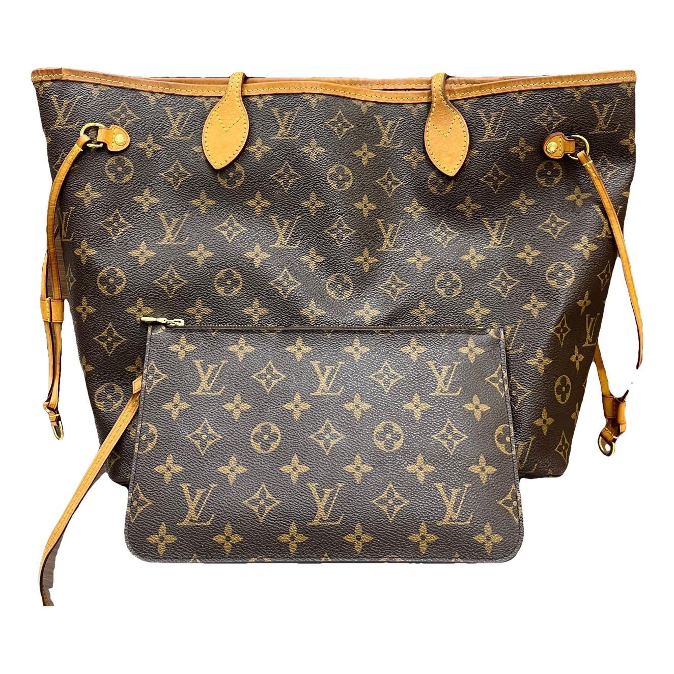 Neverfull leather handbag