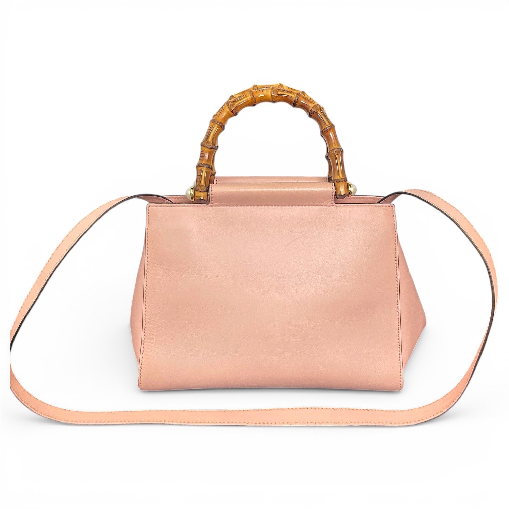 Nymphaea leather handbag