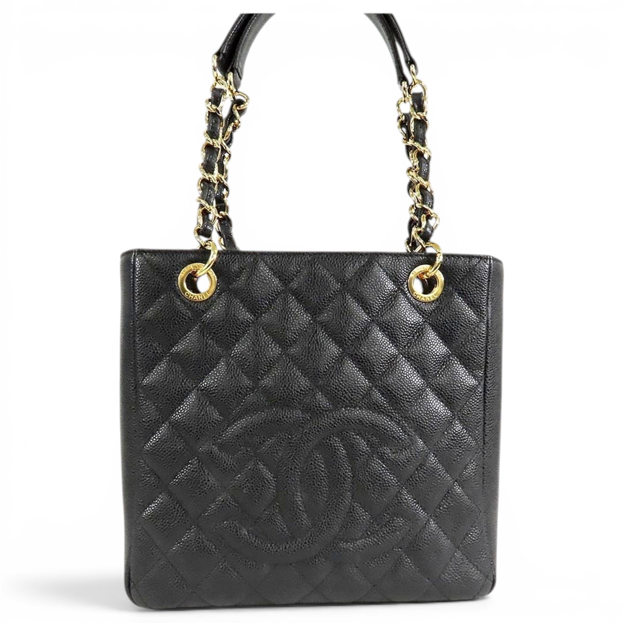Petite Shopping Tote leather tote