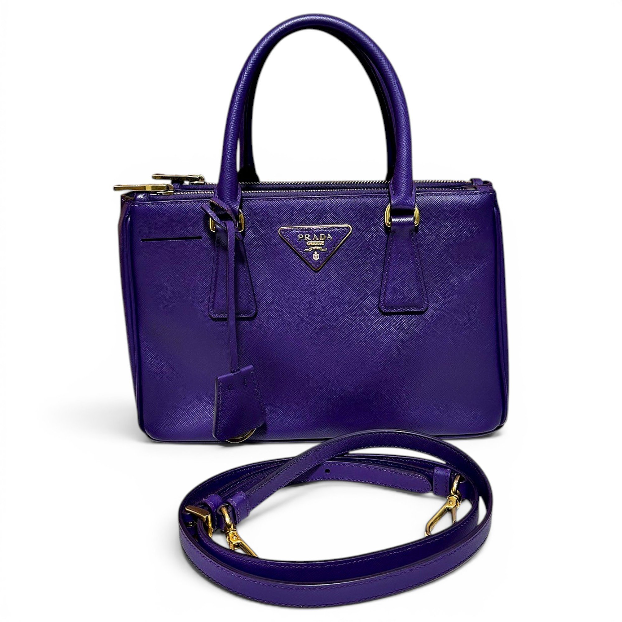 Galleria leather handbag