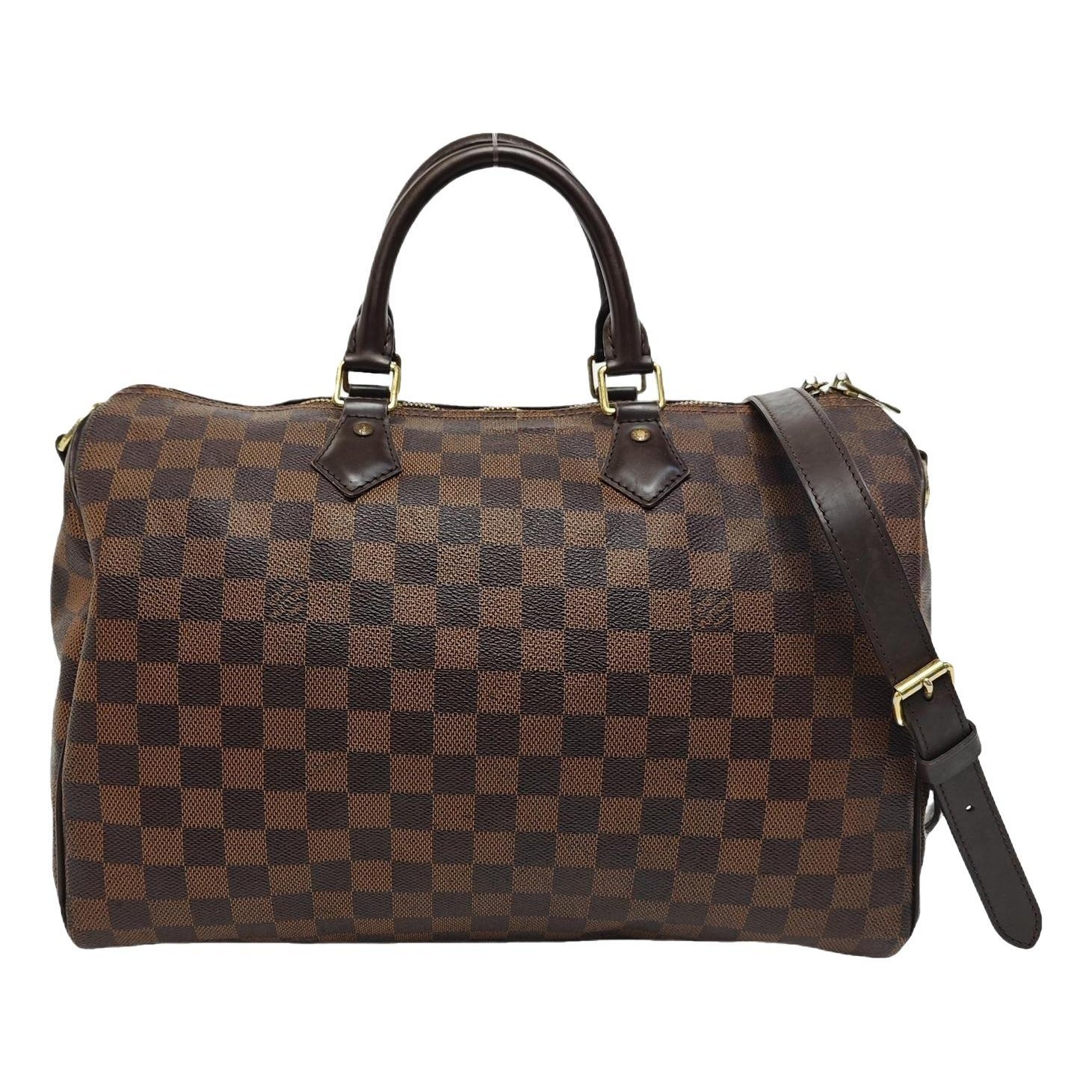 Louis Vuitton Nano Speedy / Mini HL leather handbag