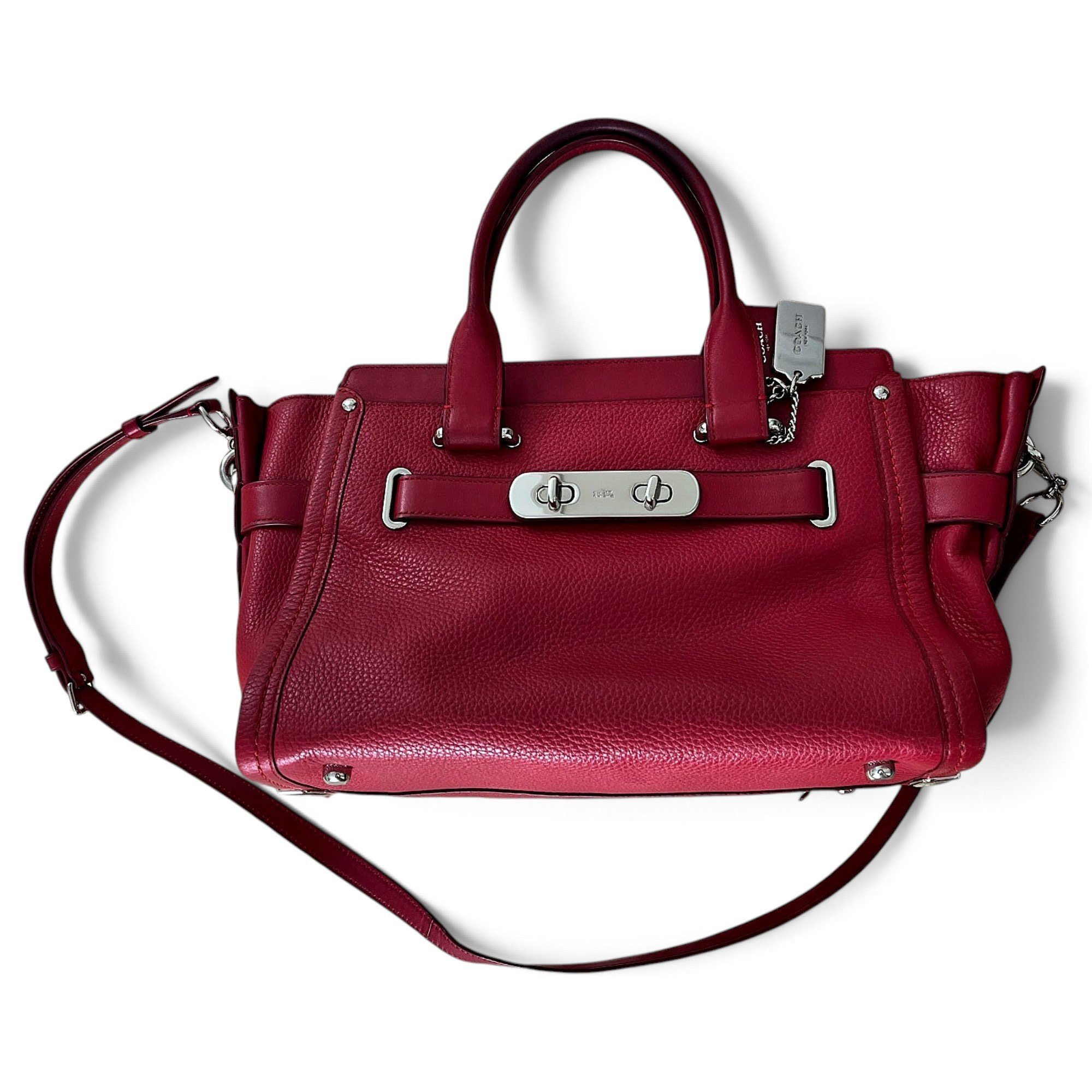 Leather handbag