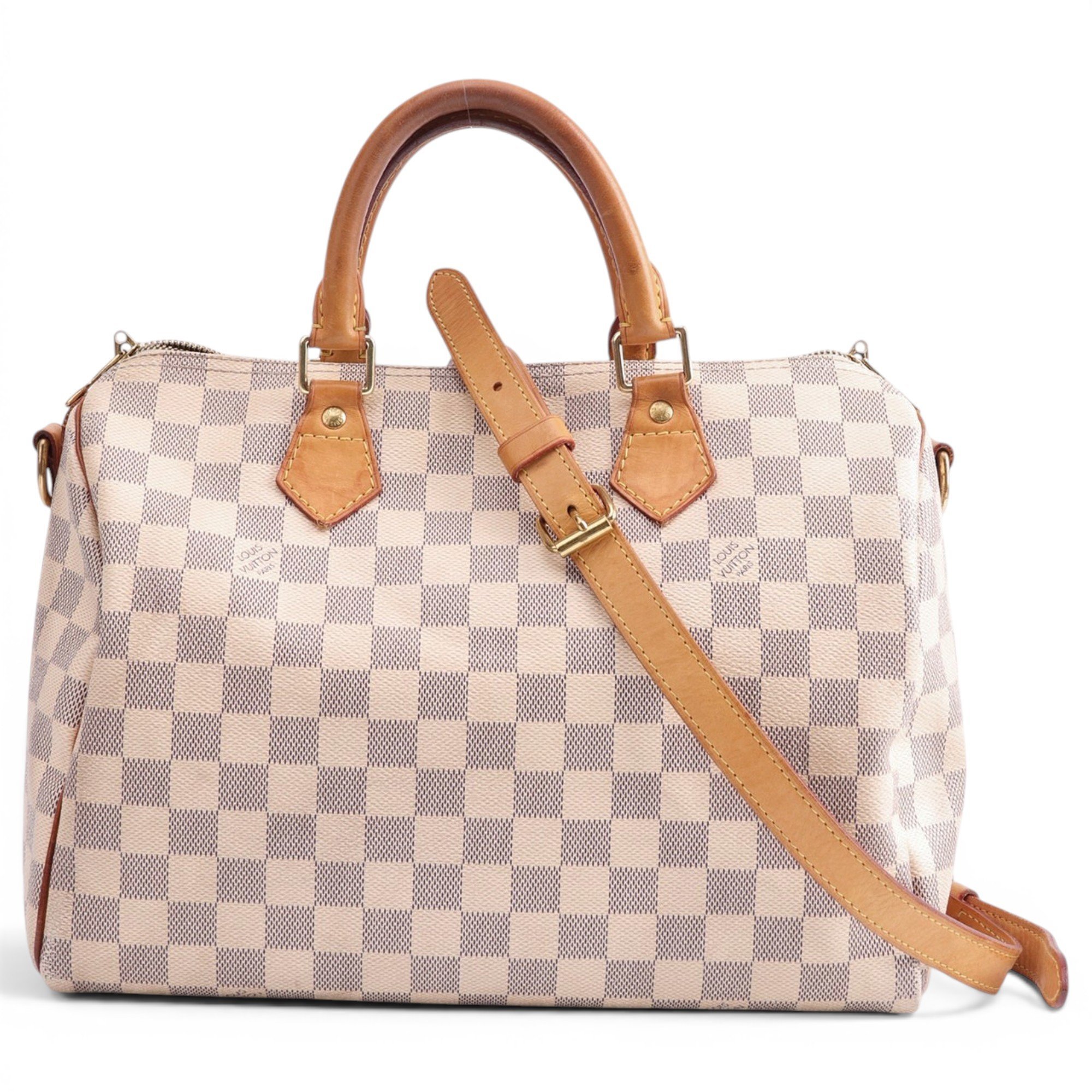 Speedy Bandoulière leather tote