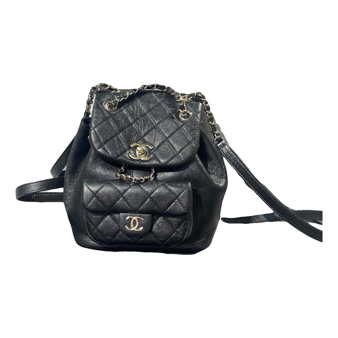 Duma leather backpack