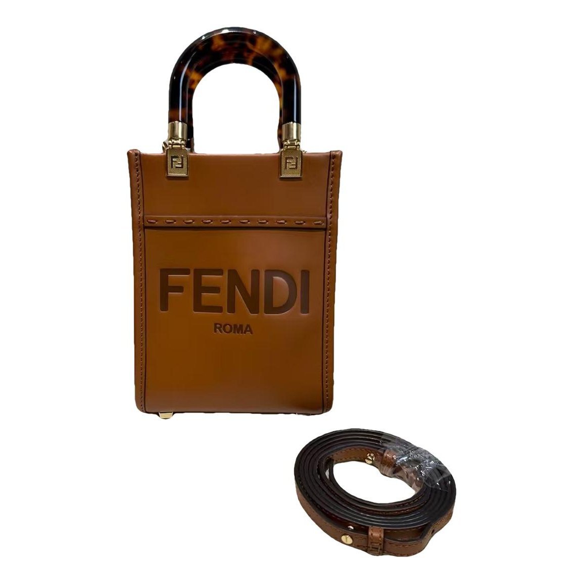 Sunshine leather tote