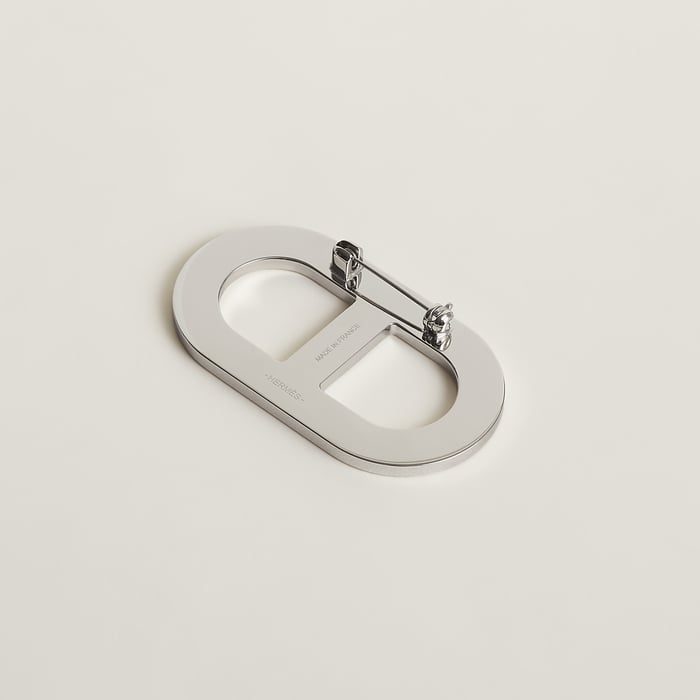 Noir Chaine d'Ancre Brooch
