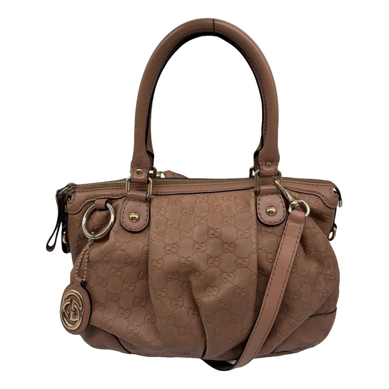 Leather tote