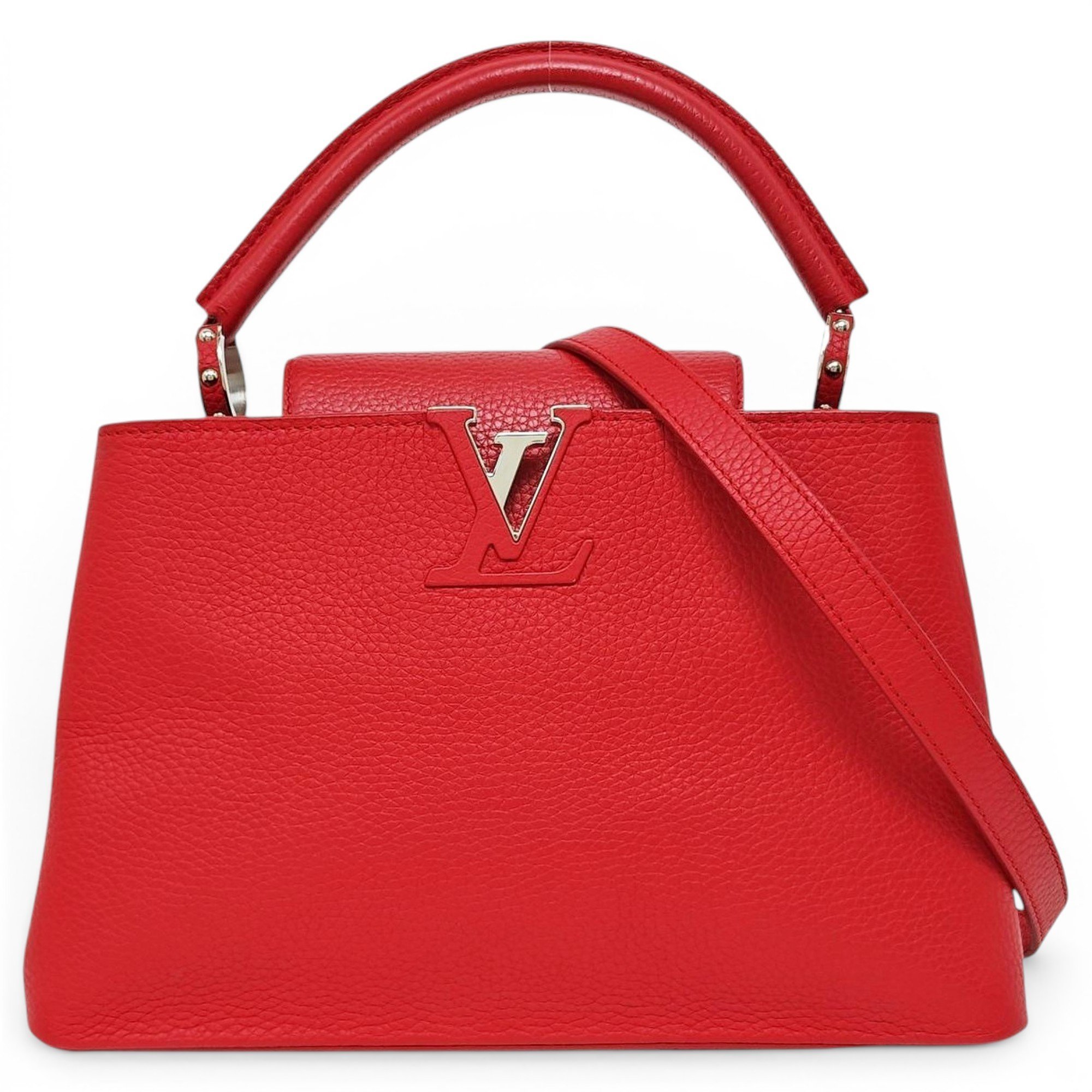 Capucines leather handbag