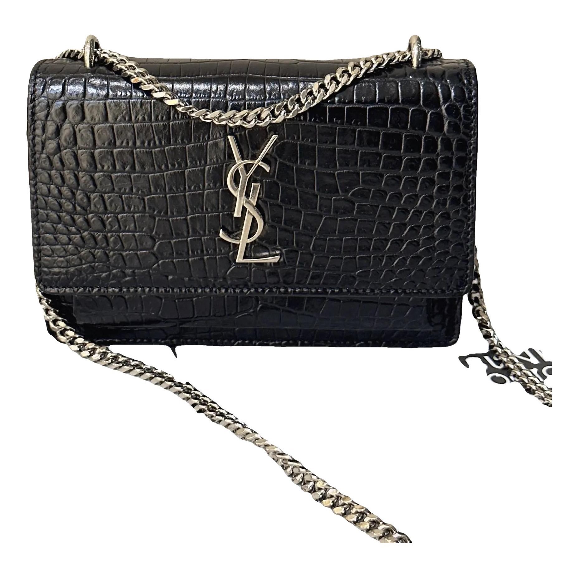 Sunset leather handbag