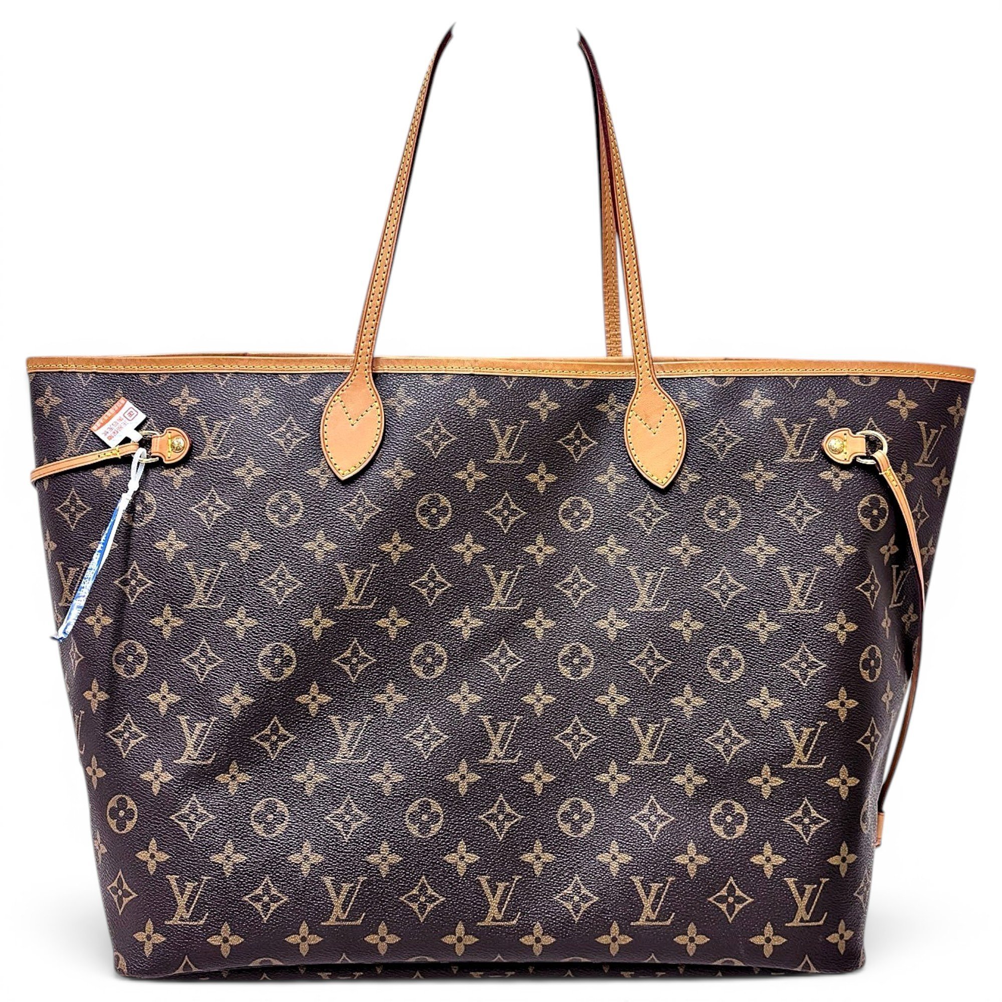Neverfull leather tote