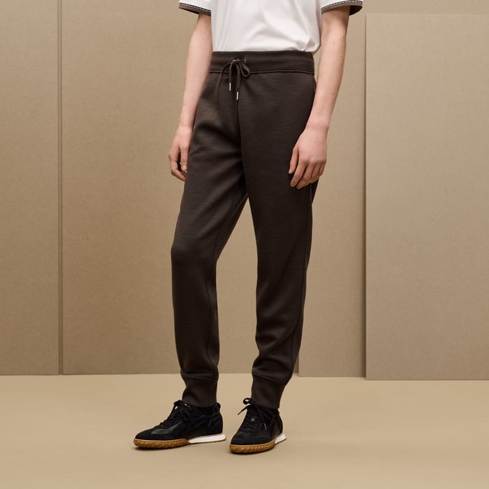 Taupe "H Golf Signature" Jogging Pants