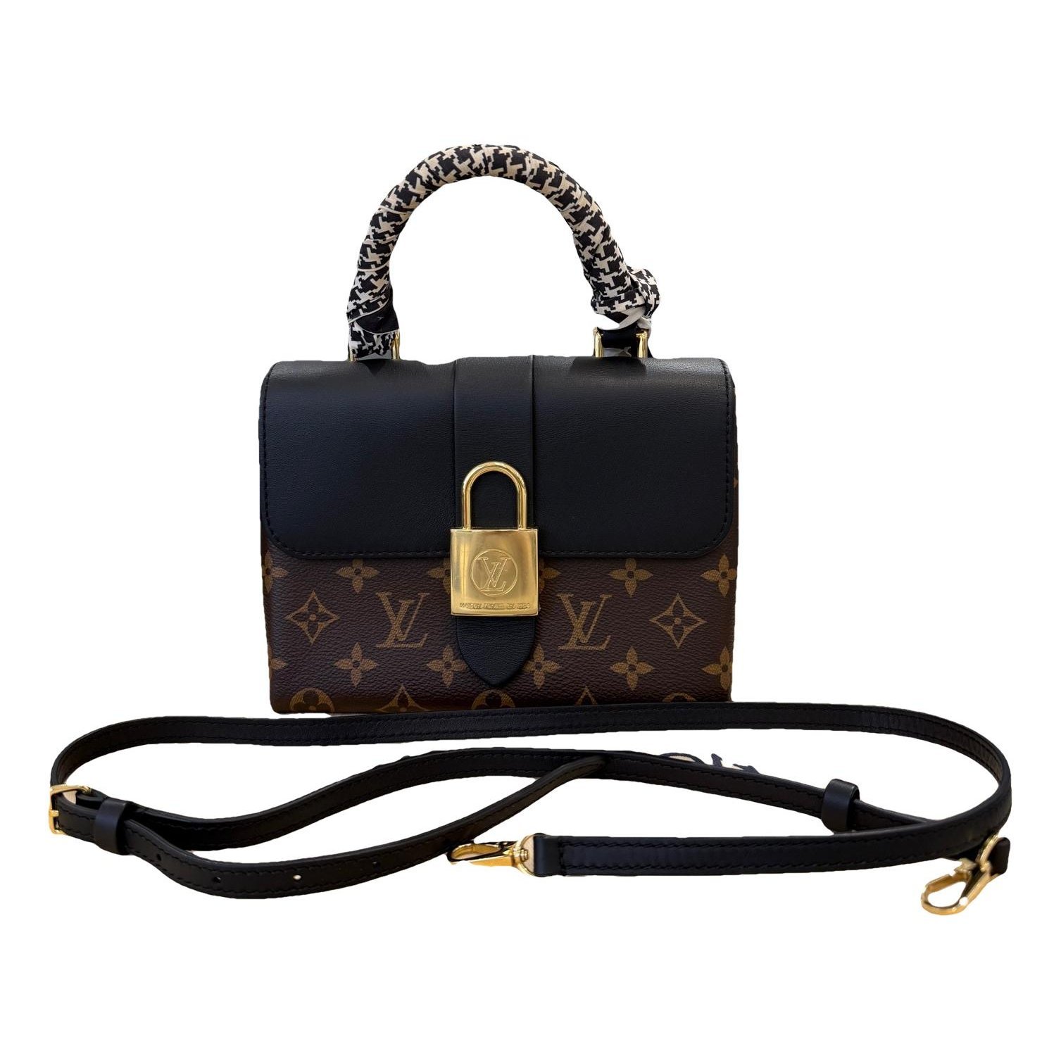 Louis Vuitton Locky BB leather handbag