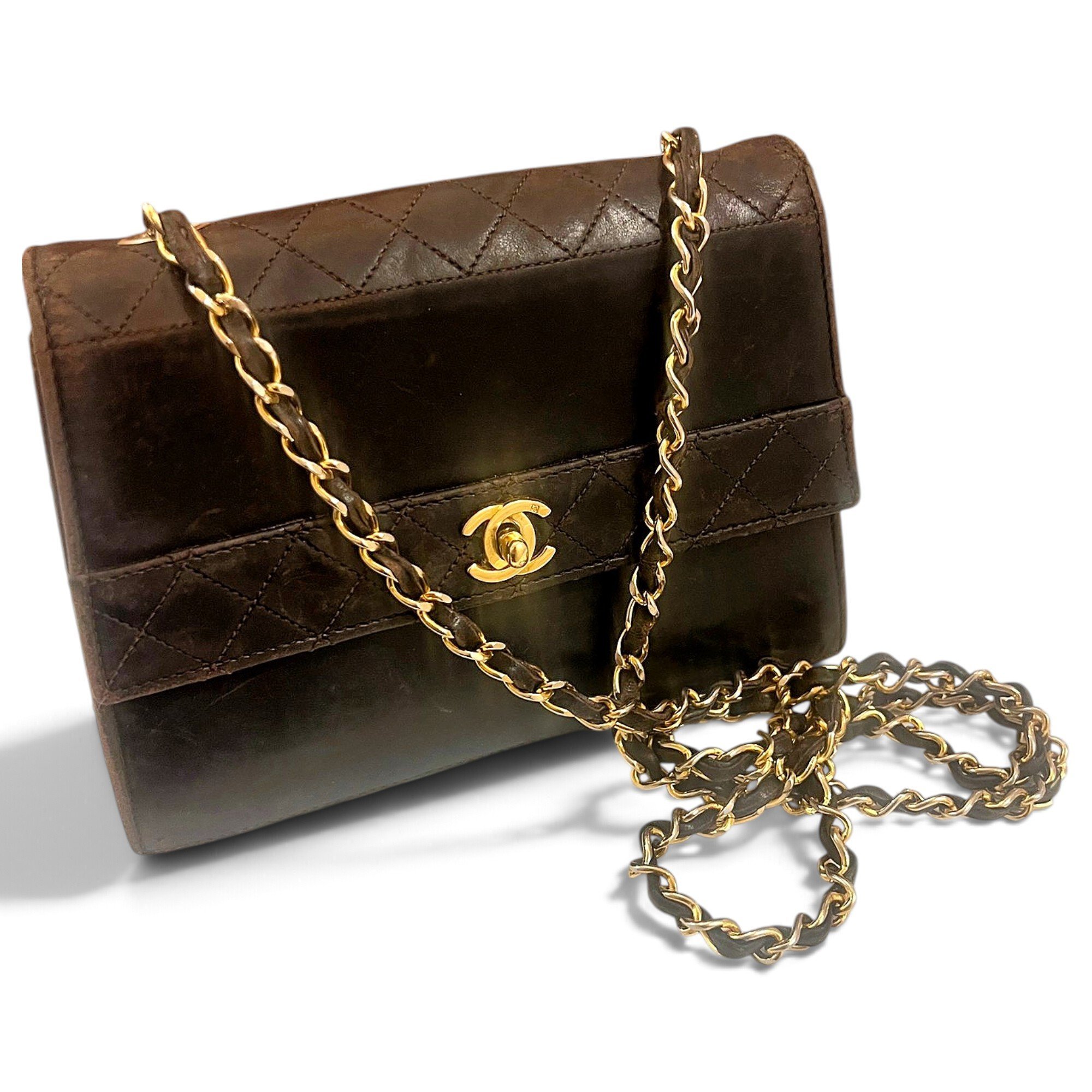 Leather crossbody bag