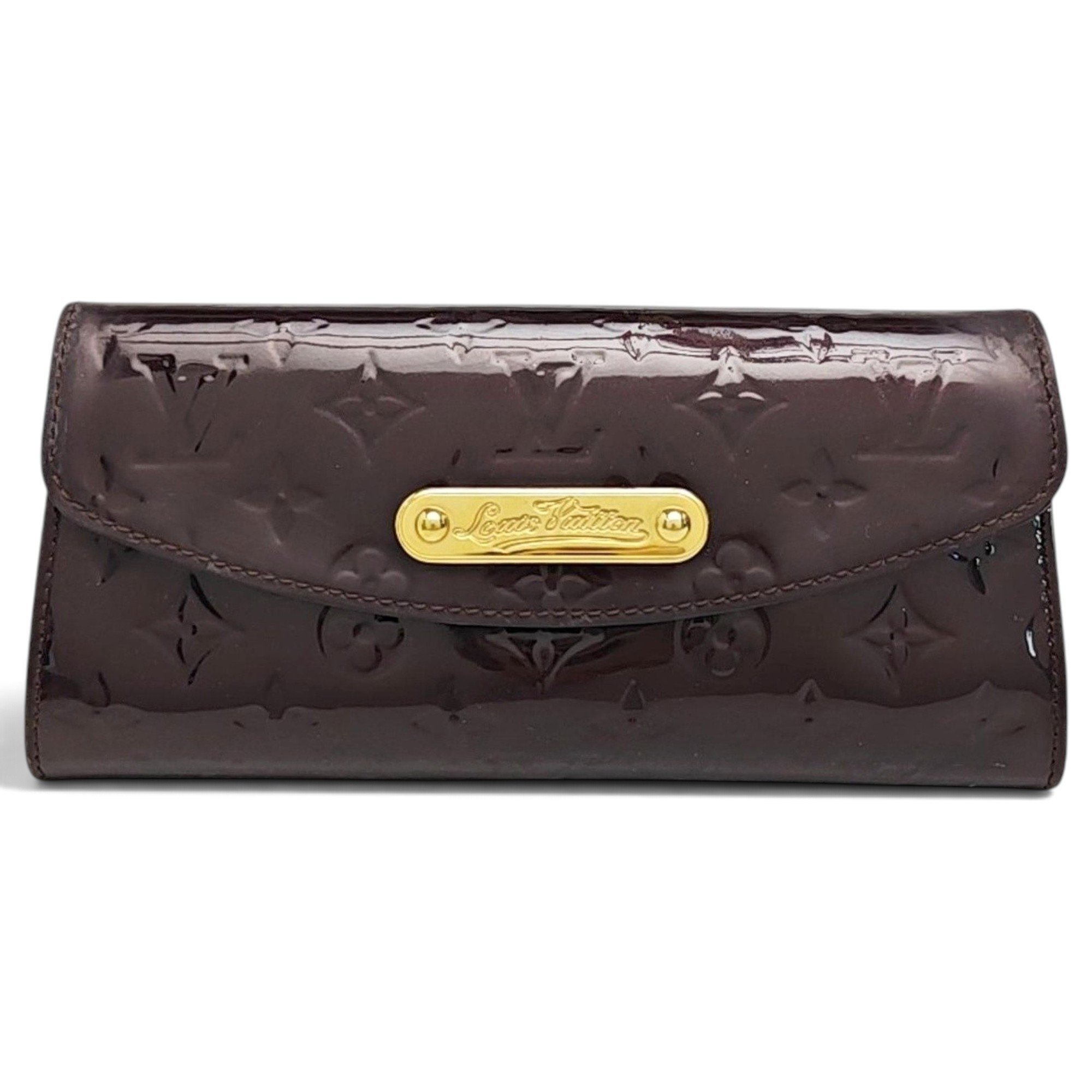 Sunset Boulevard patent leather handbag