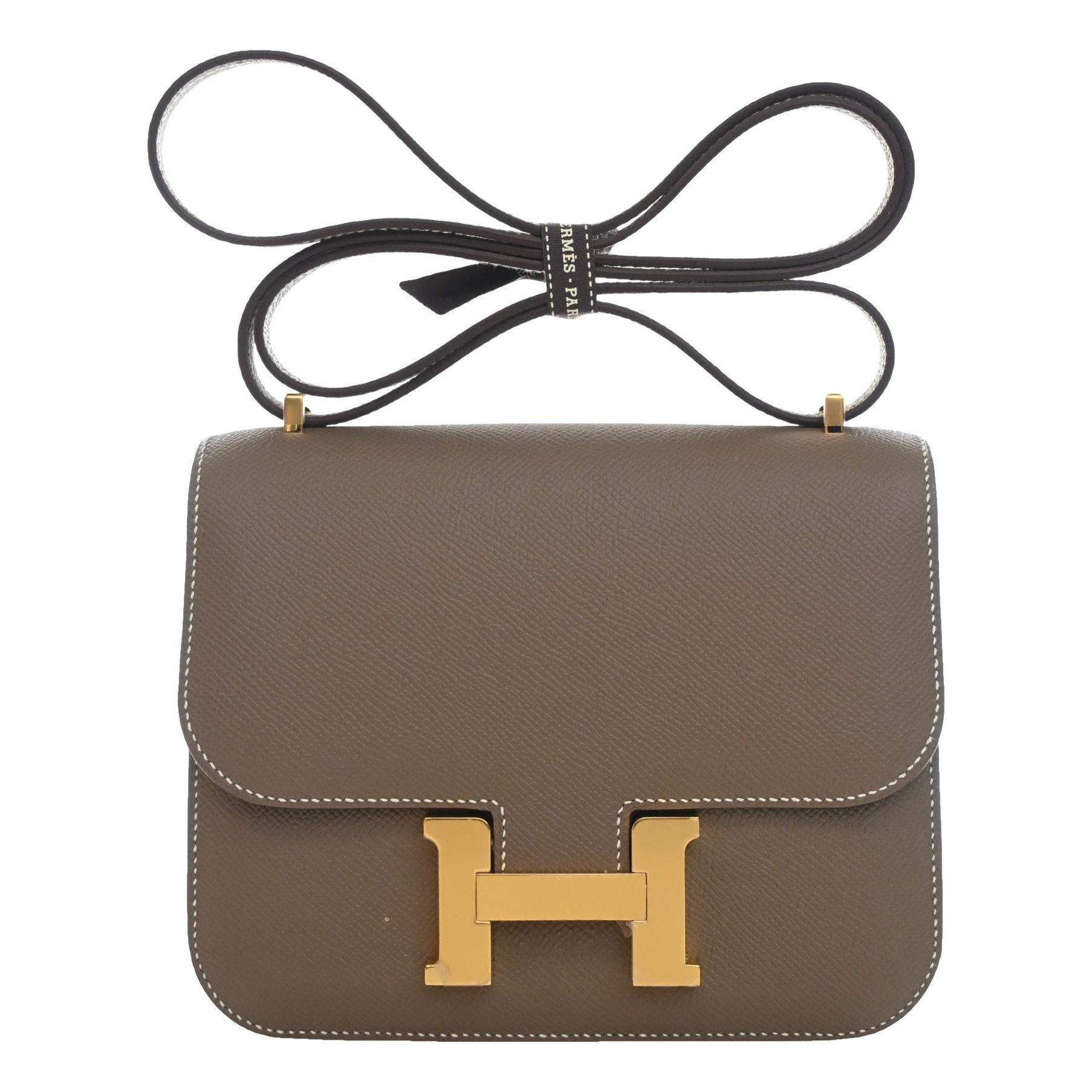 Constance leather crossbody bag