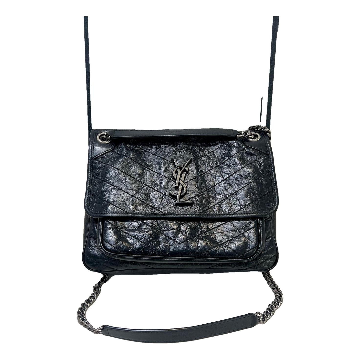 Niki leather crossbody bag