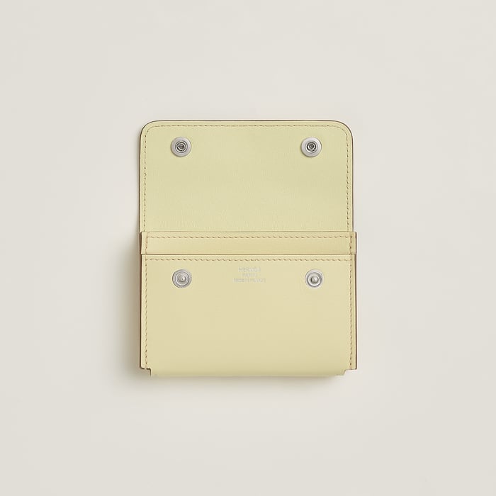 Jaune Milton Hermèsnap Card Holder